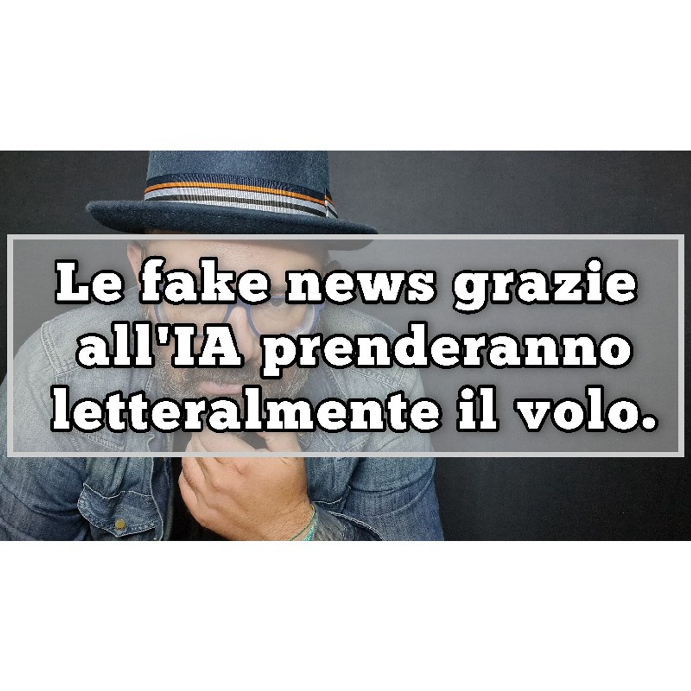 Episodio 1086 - Le fake news grazie all'IA prenderanno letteralmente il volo. (4tu podcast) episode artwork