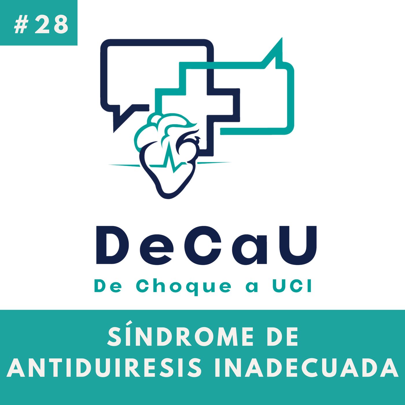 Episodio 28. Síndrome de Antidiuresis Inapropiada #SIAD #SIADH episode artwork