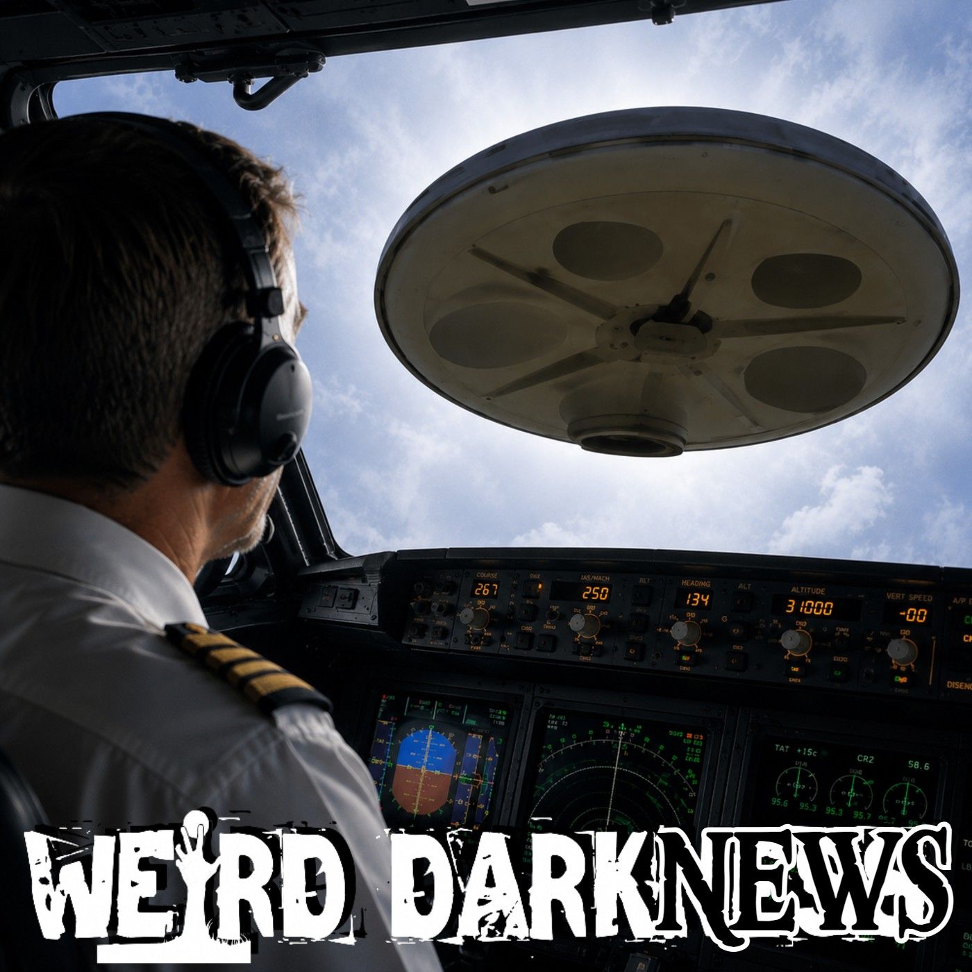 A Disc Beside the Wing: Gatwick's Flying-Saucer Airprox | #WeirdDarkNEWS