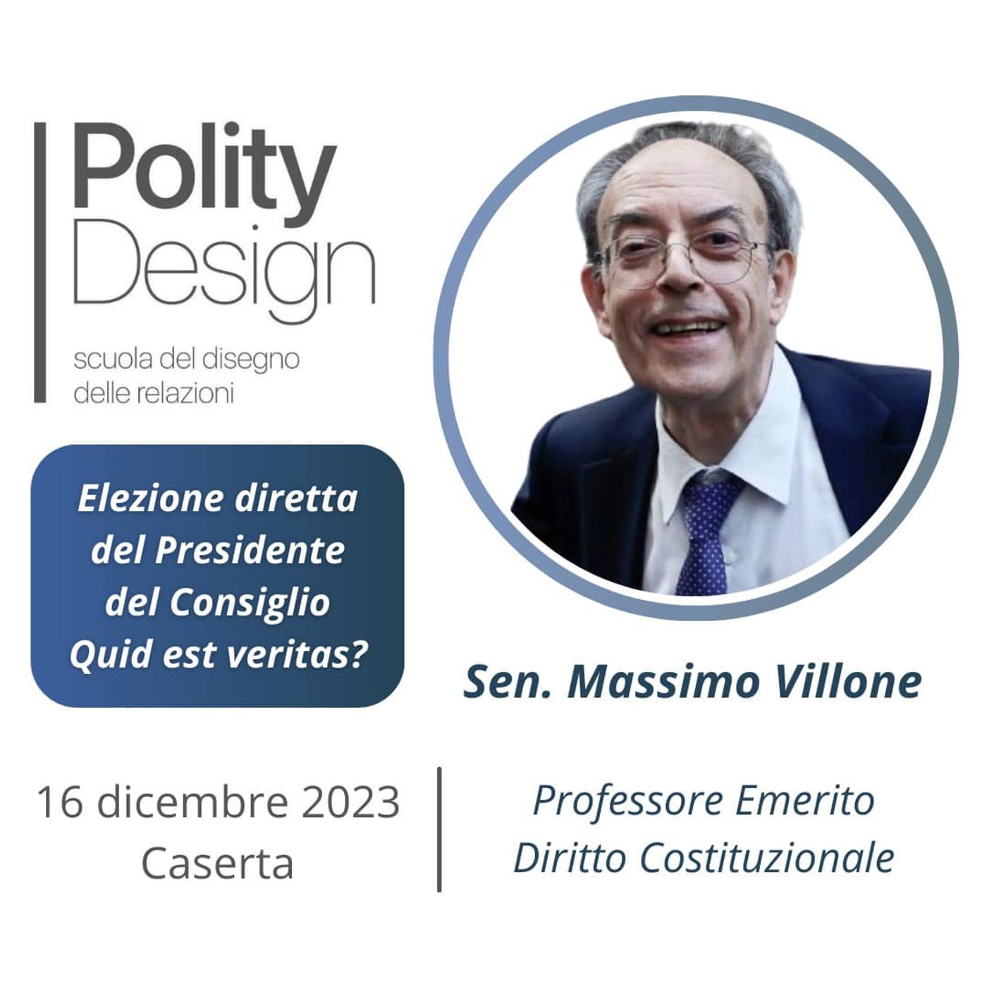 Massimo Villone: Elezione diretta del Presidente del Consiglio. Quid est veritas? episode artwork