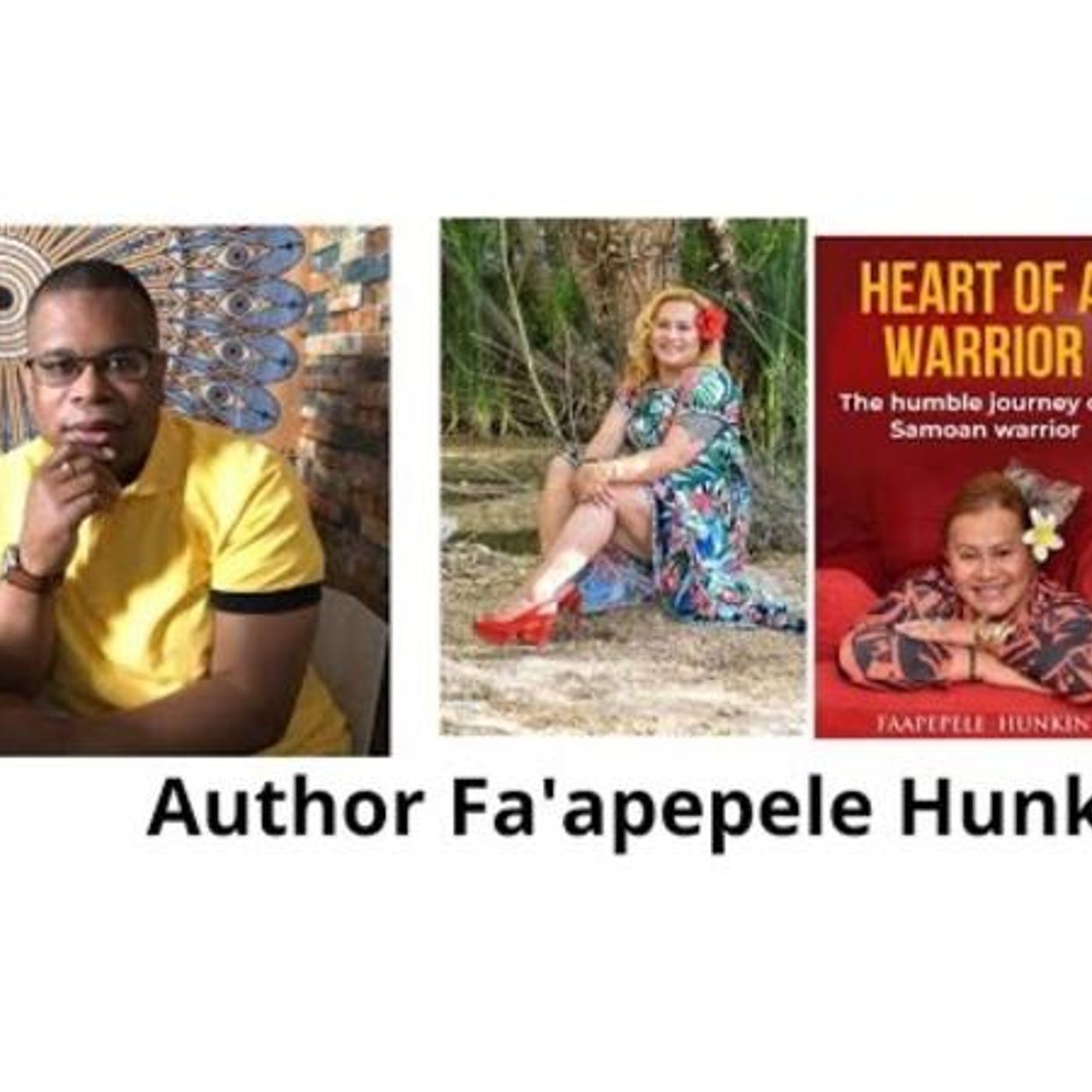 Author Pele Hunkin celebrates HEART OF A WARRIOR on #ConversationsLIVE episode artwork