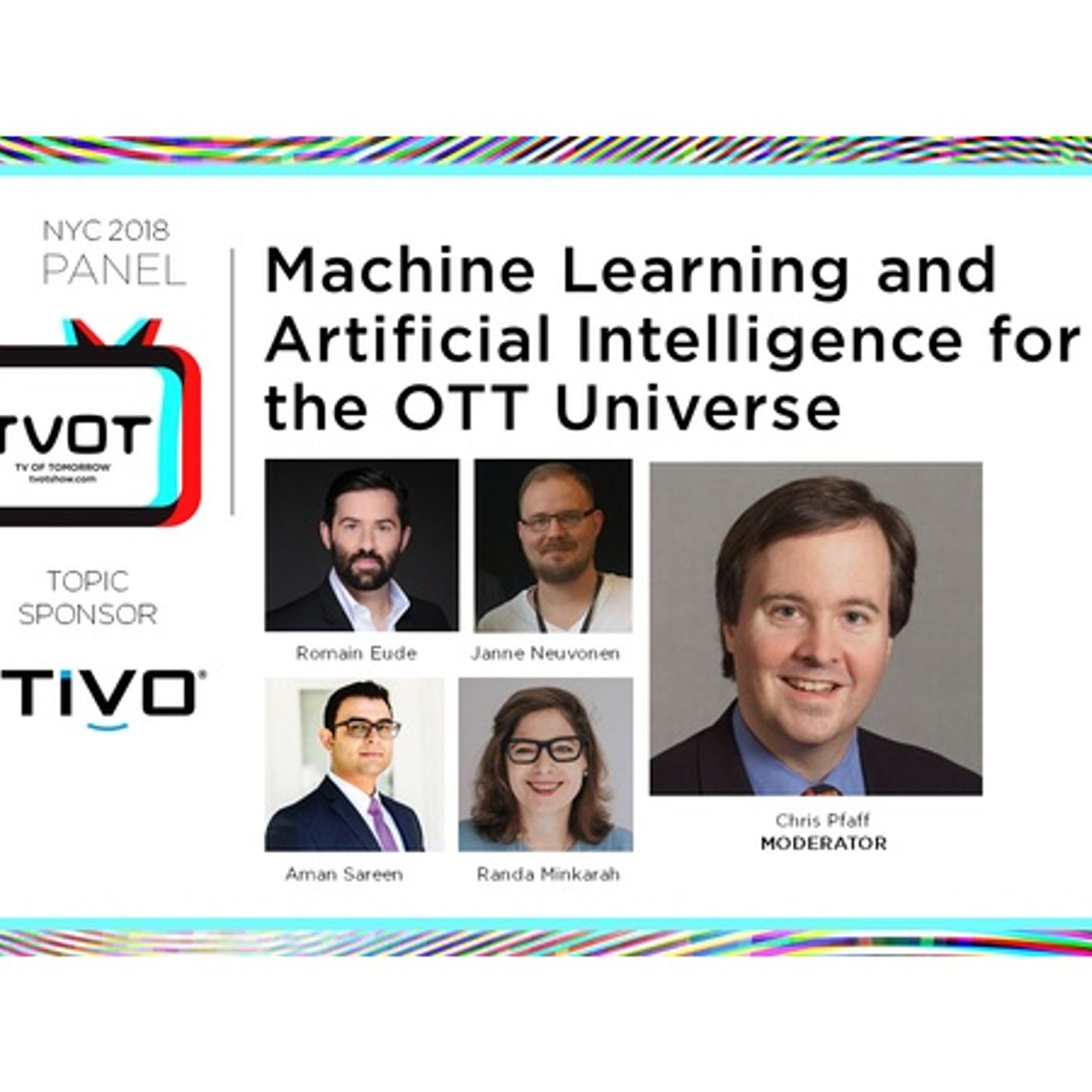 Radio ITVT: "Machine Learning and Artificial Intelligence for the OTT Universe" episode artwork