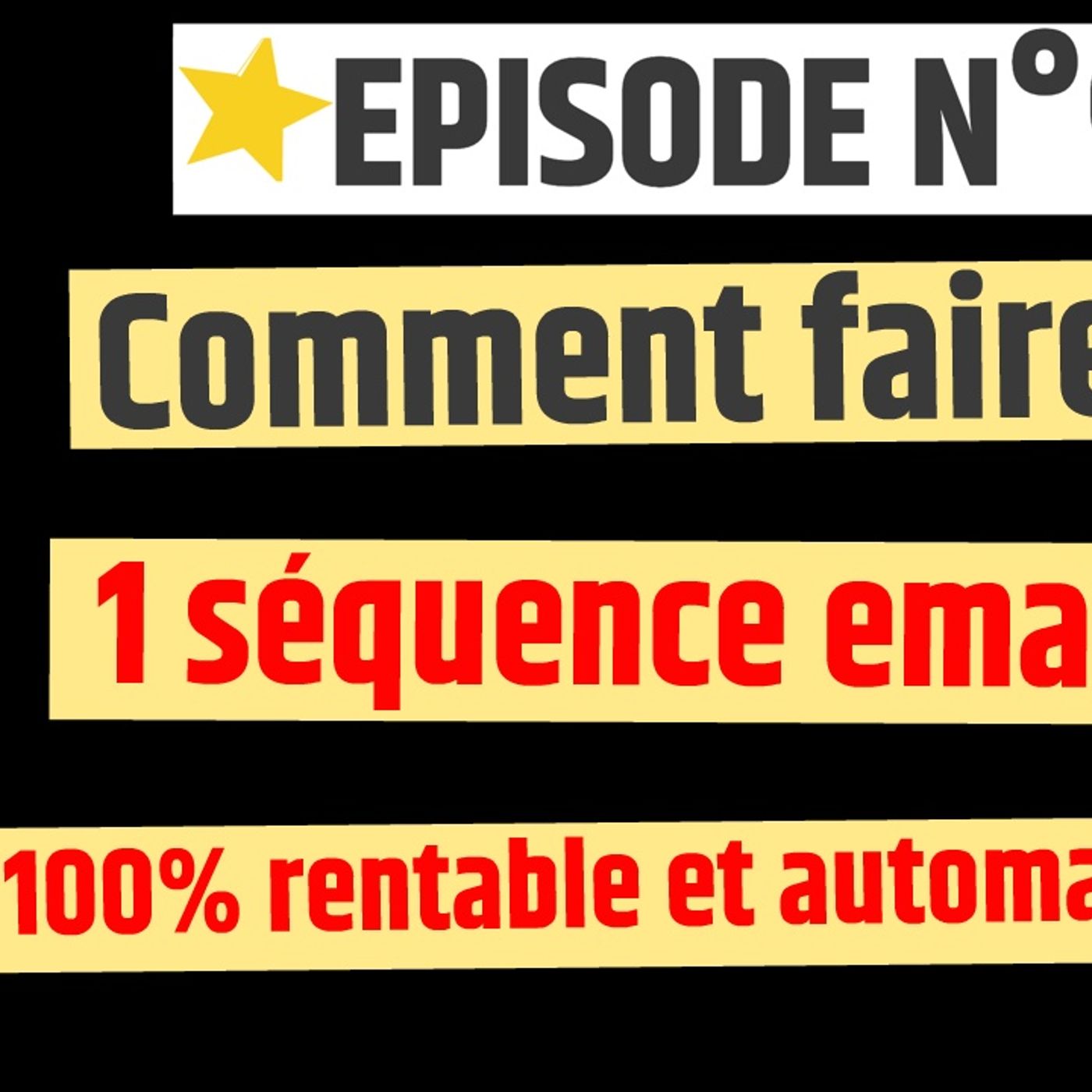 Web2fou.fr - Comment créer 1 sequence email 100pc rentable et automatique ? episode artwork