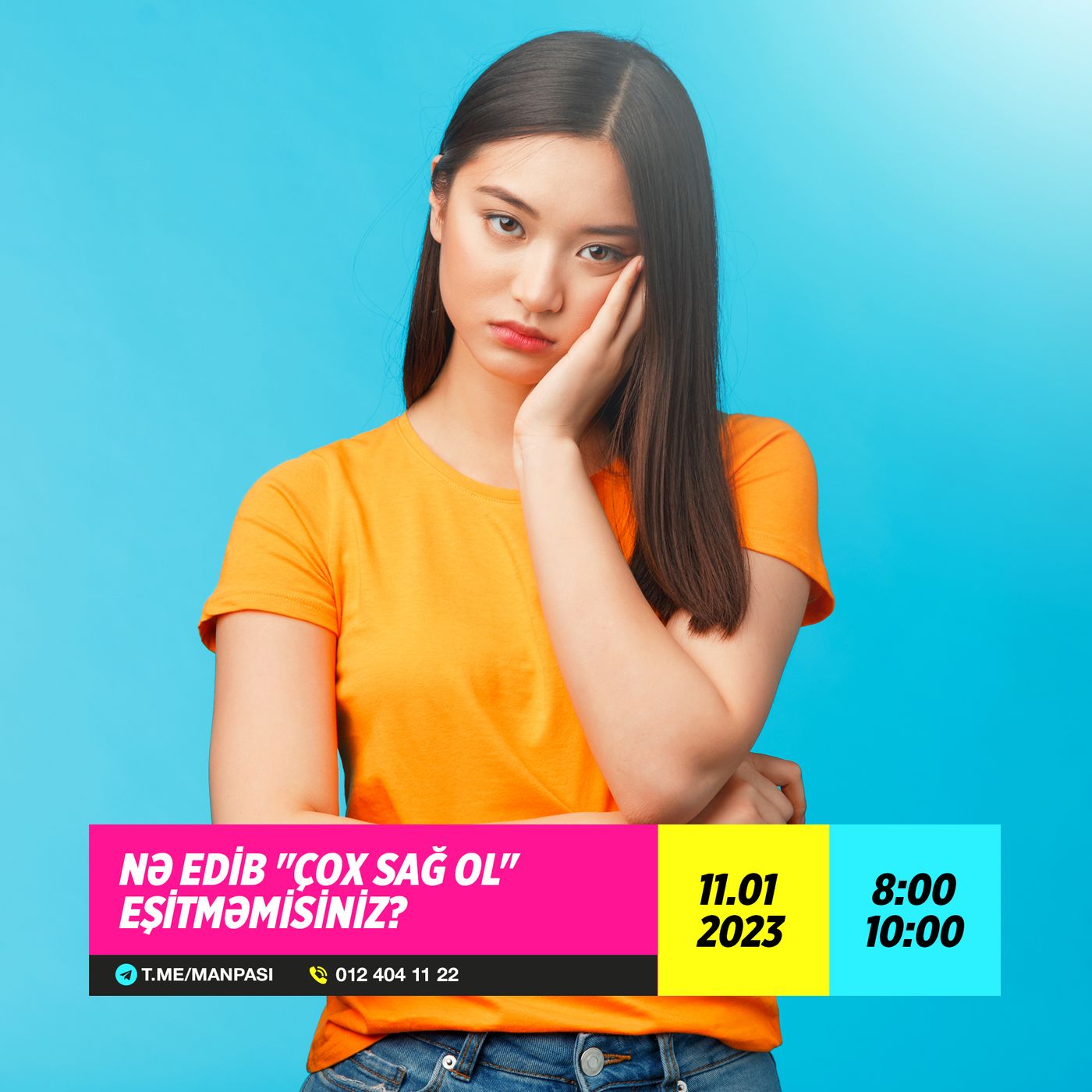 Nə edib "Çox sağ ol" eşitməmisiniz? 11.01.2023