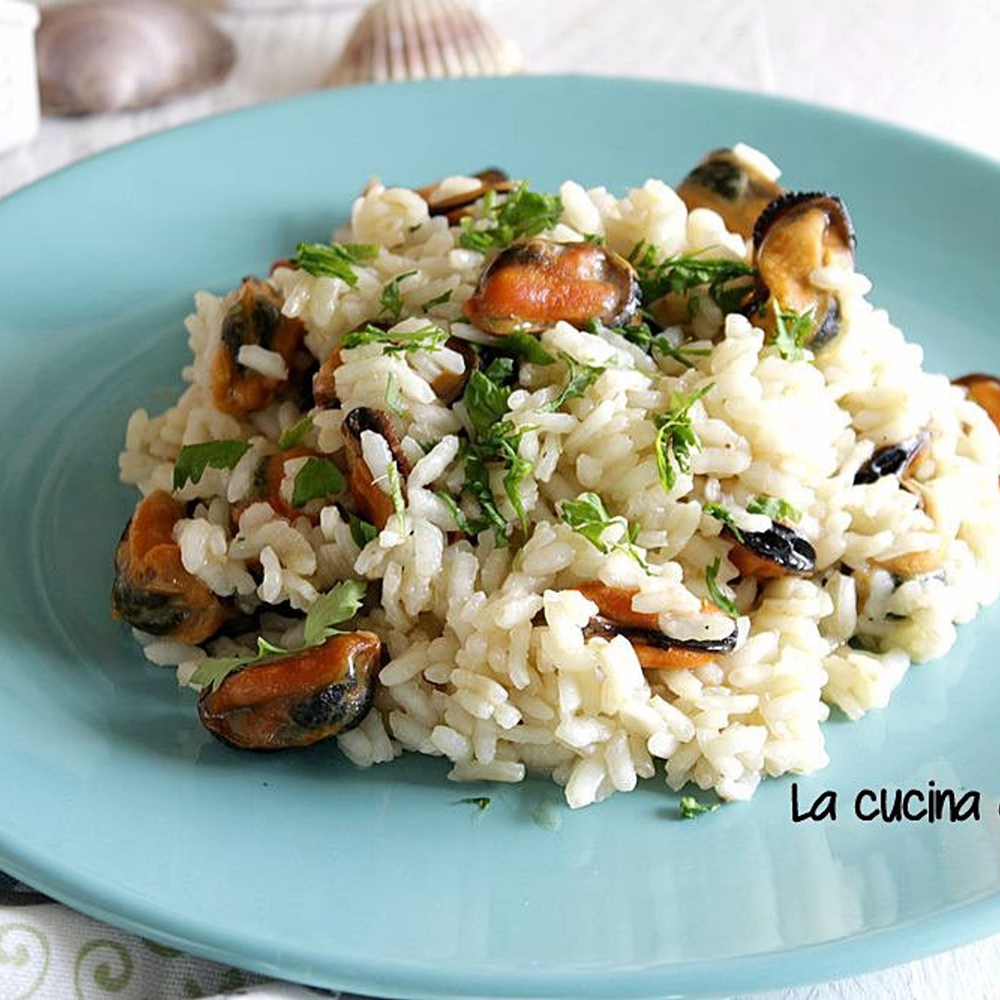 Risotto alle cozze
