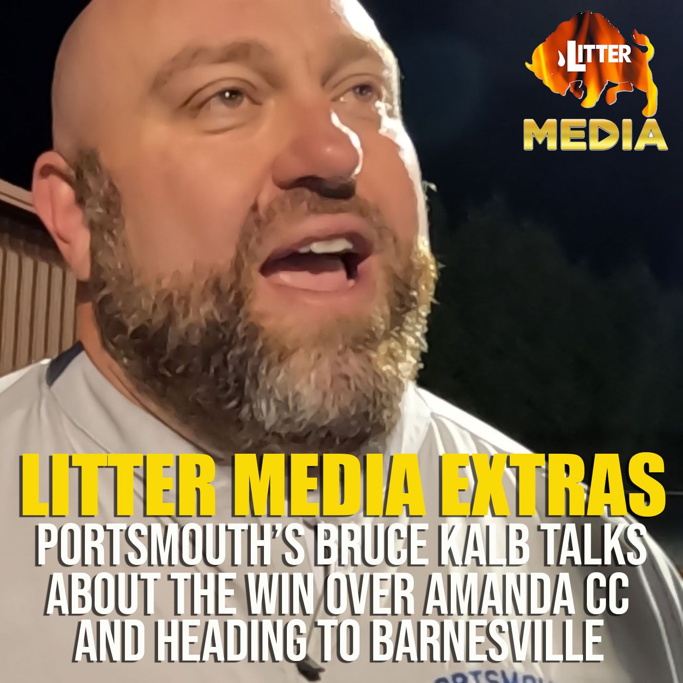 Litter Media RADIO Post Game: Portsmouth's Bruce Kalb