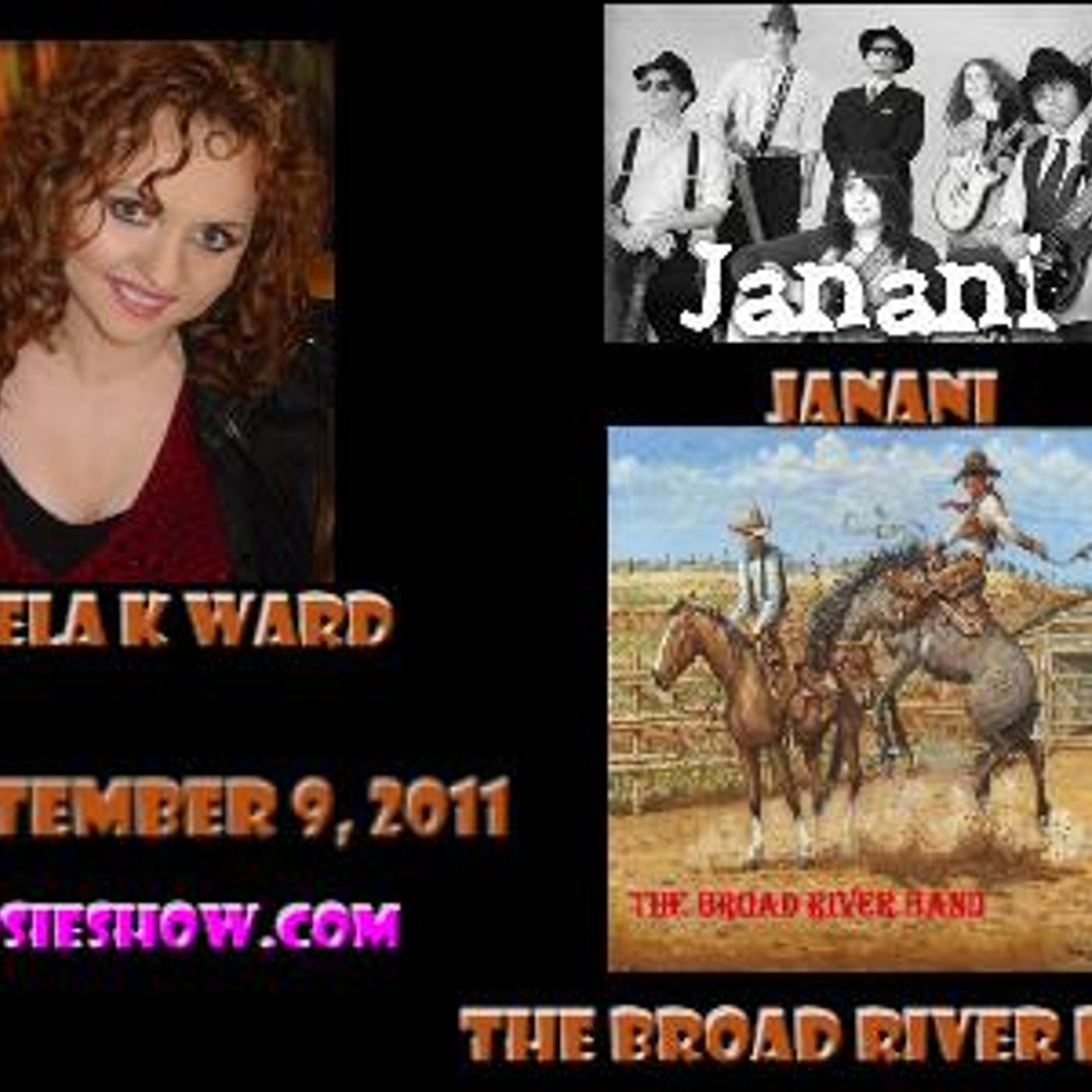 E096: Pamlea K Ward, Janani, Broad River Band on Sept 9 2011