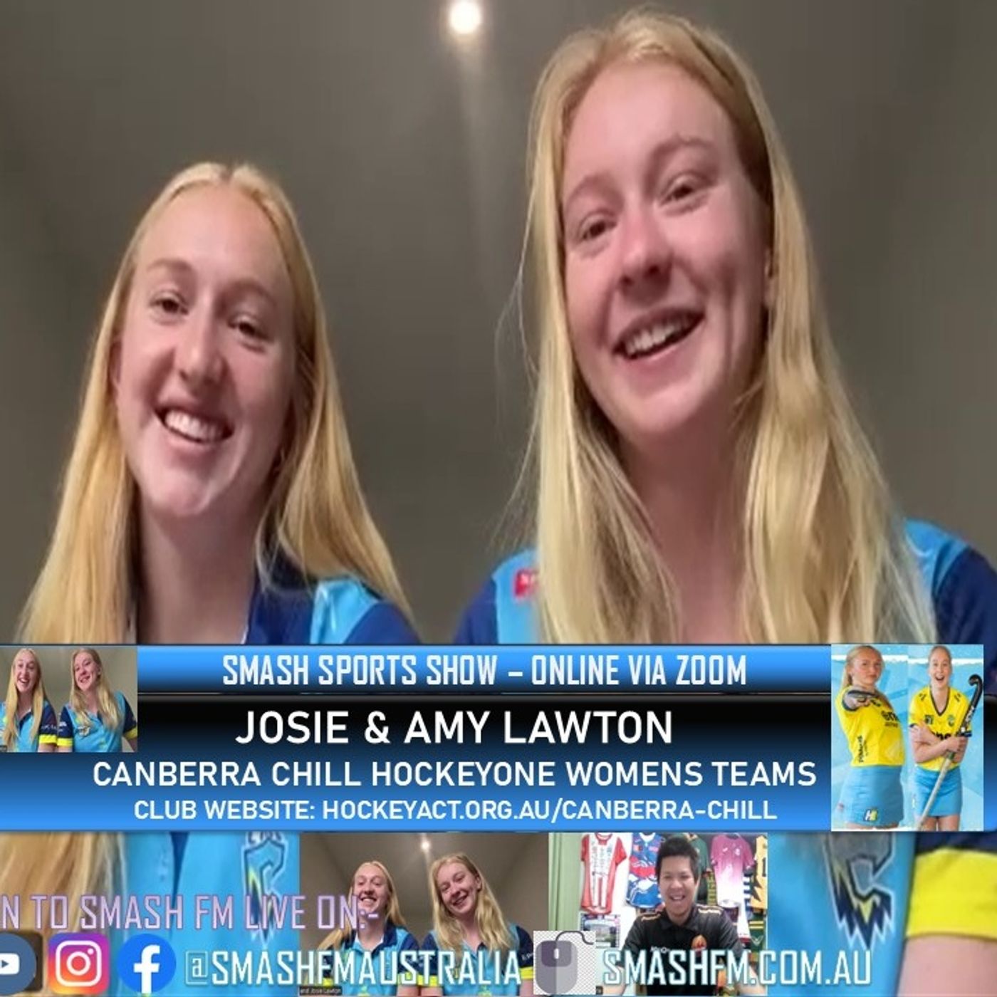 SSS15THYR: Canberra Chill H1 Womens Lawton Sisters Interviews 081125