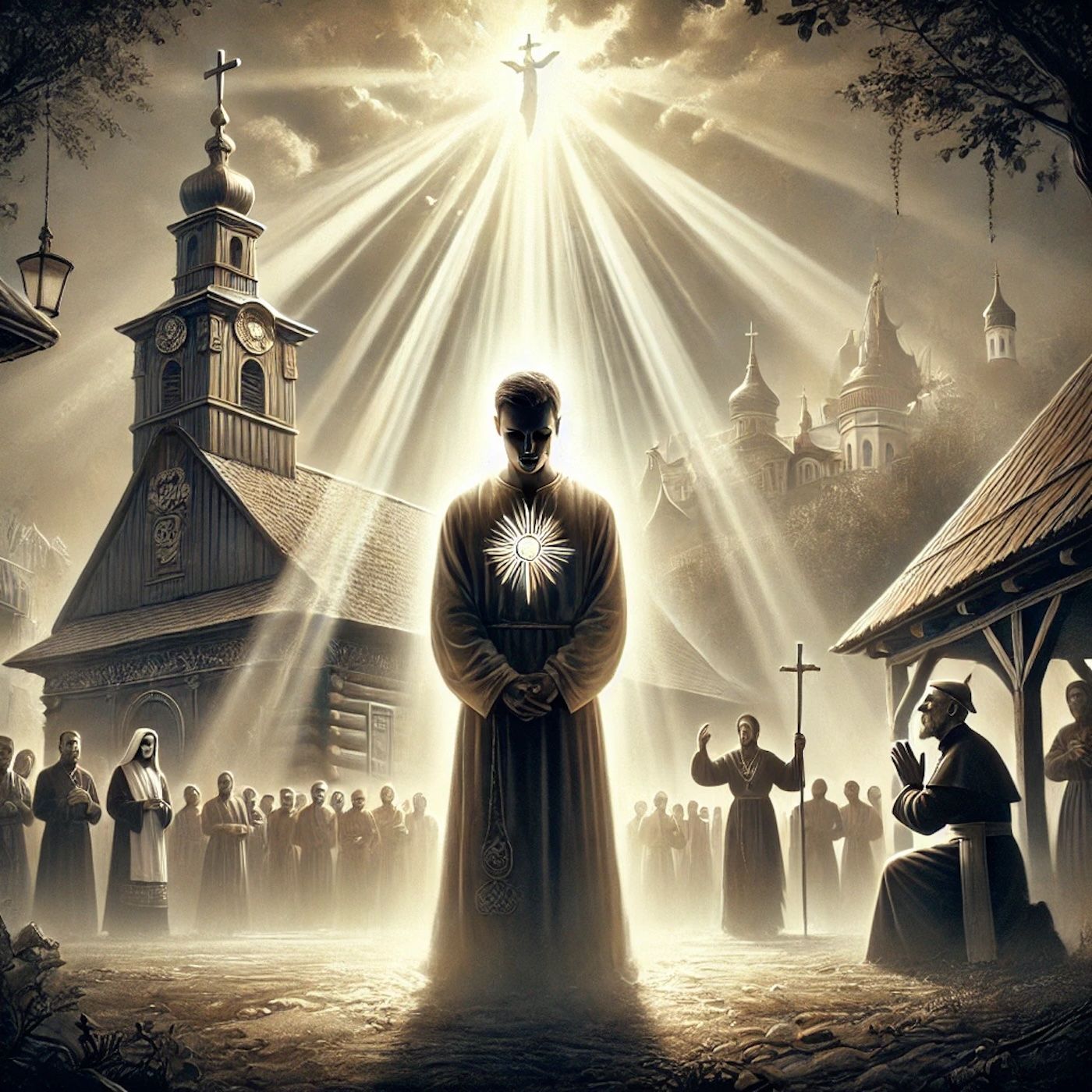 "Ironia prawdziwego męczeństwa polega na tym, że chodzi o samouwielbienie—zdobycie wiecznej sławy przez cierpienie." episode artwork