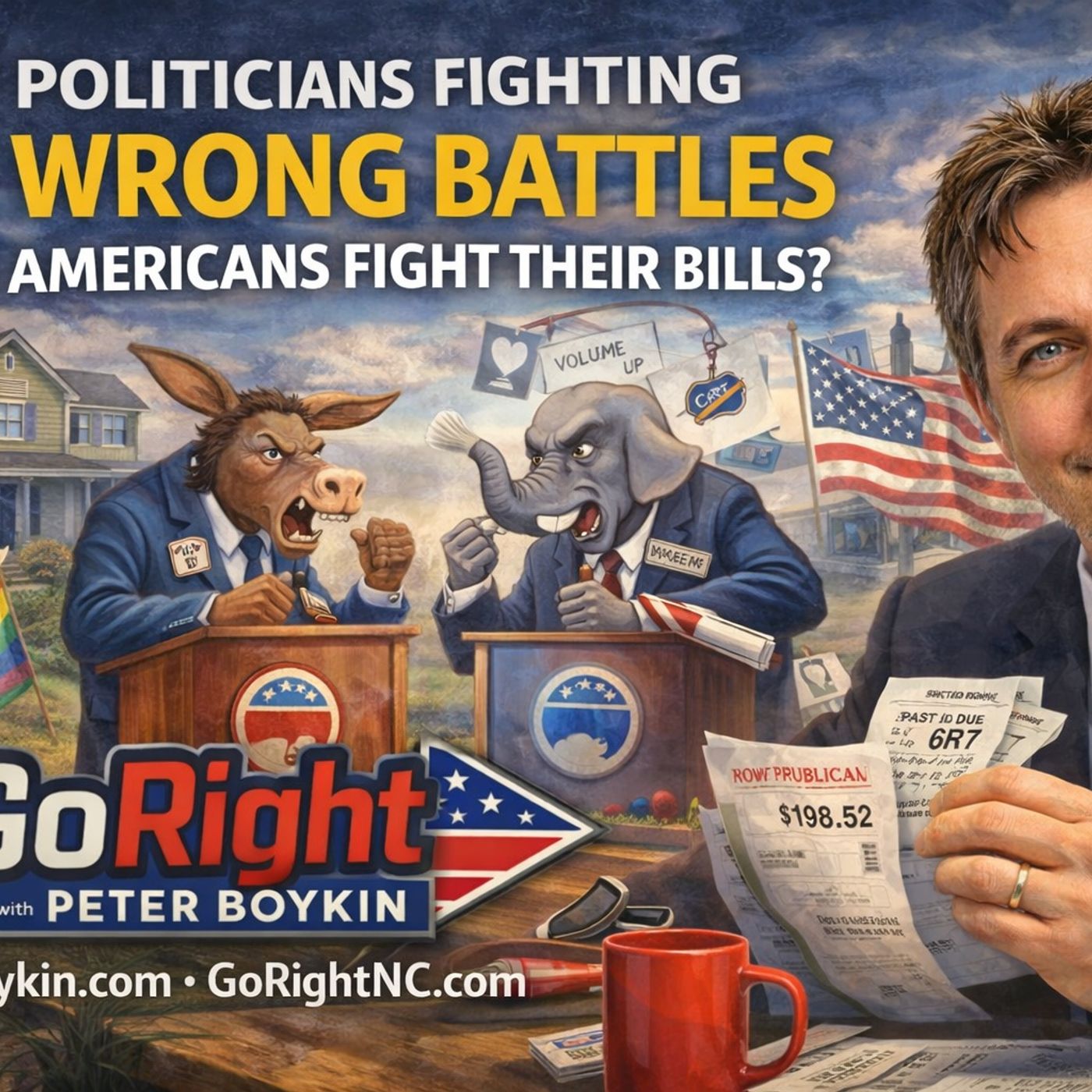 Are Politicians Fighting The Wrong Battles While Americans Fight Their Bills? Are Politicians Fighting The Wrong Battles While Americans Fight Their Bills?