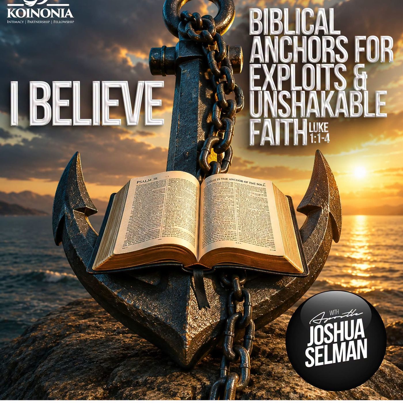 I BELIEVE (BIBLICAL ANCHORS FOR EXPLOIT & UNSHAKABLE FAITH) WITH APOSTLE JOSHUA SELMAN