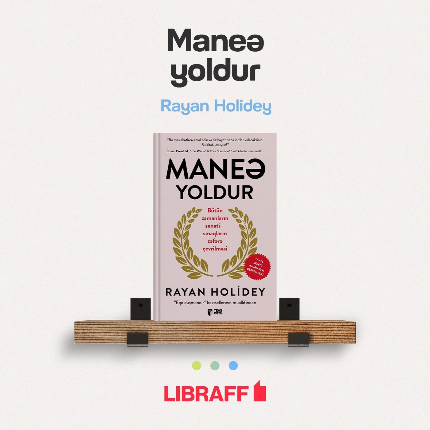 Rayan Holidey “Maneə yoldur” | Maneəni necə aşmalı, mənəvi güc, həyat disiplini | Libraff episode artwork