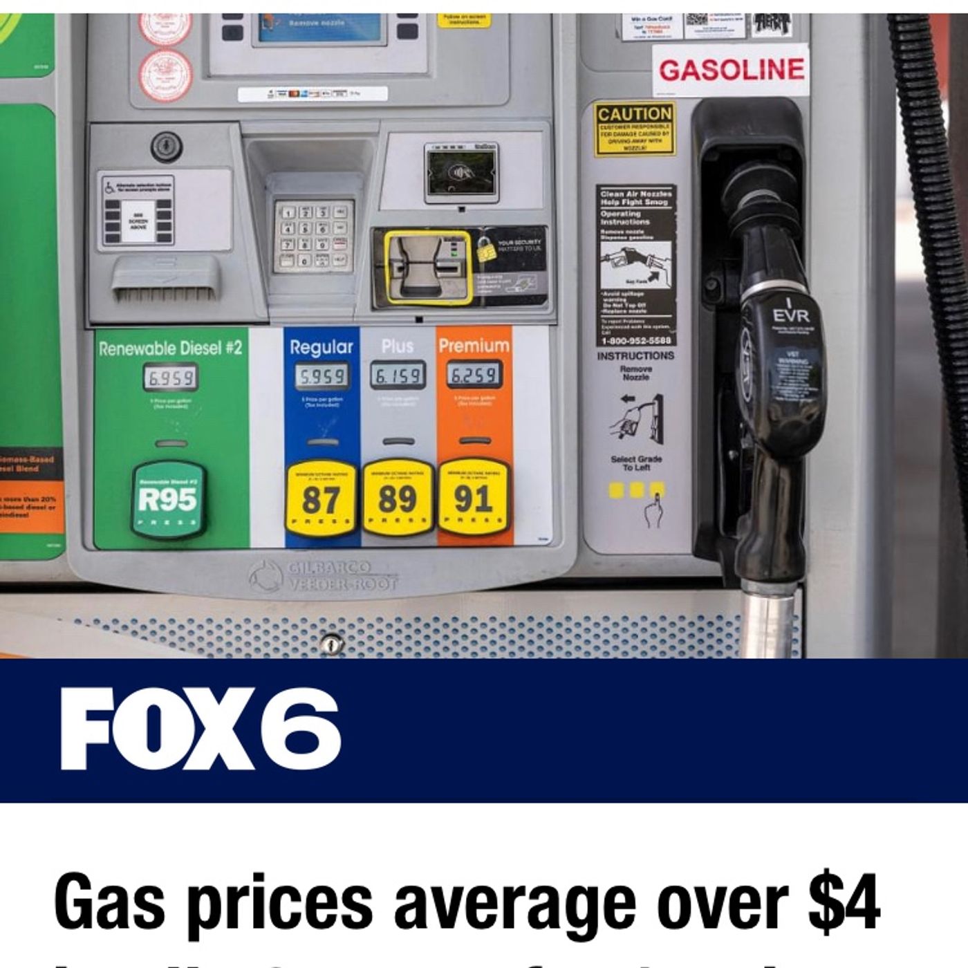 Gas prices average over $4 in all 50 states for 1st time ever episode artwork