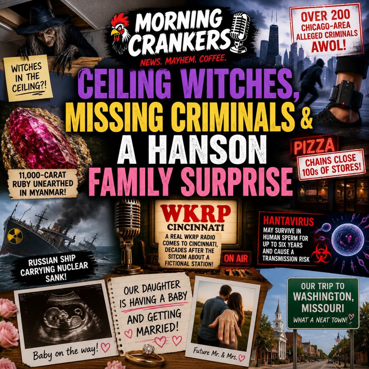 Morning Crankers: Comedy - News & Outrageous Real-Life Stories