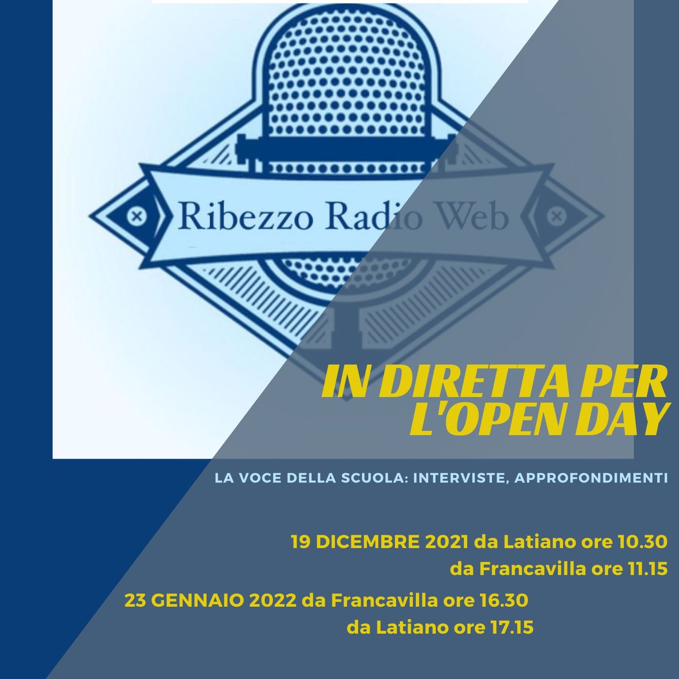 DIRETTA da LATIANO open day 19dic. 10.30