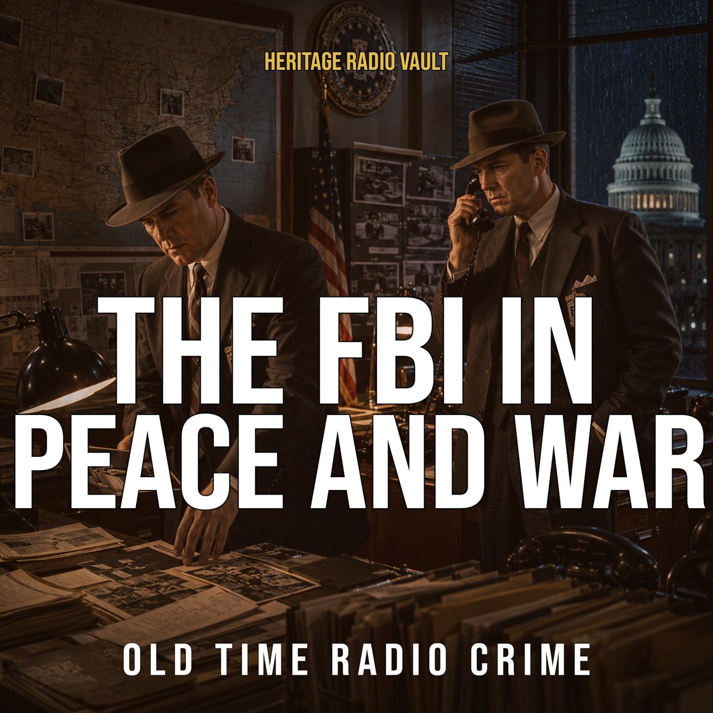 The FBI in Peace and War – Old Time Radio Crime (OTR)