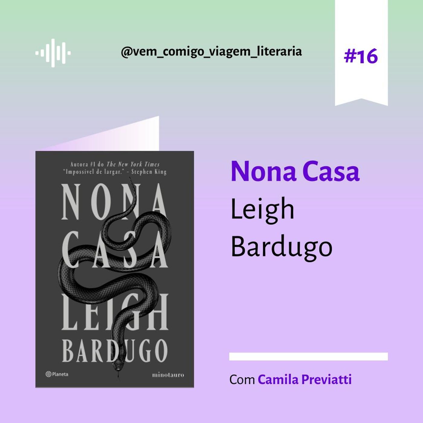 Vem comigo: uma viagem literária