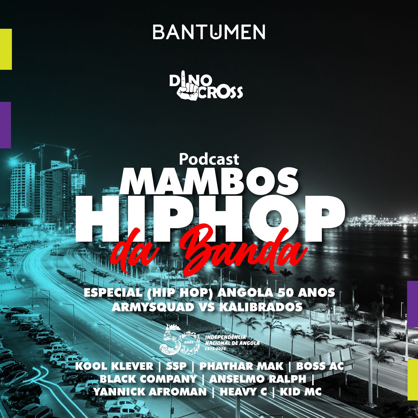 ESPECIAL hip hop Angola 50 anos - KALIBRADOS VS ARMY episode artwork