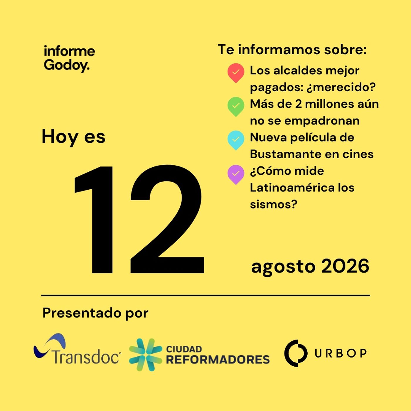12 de agosto 2026 episode artwork