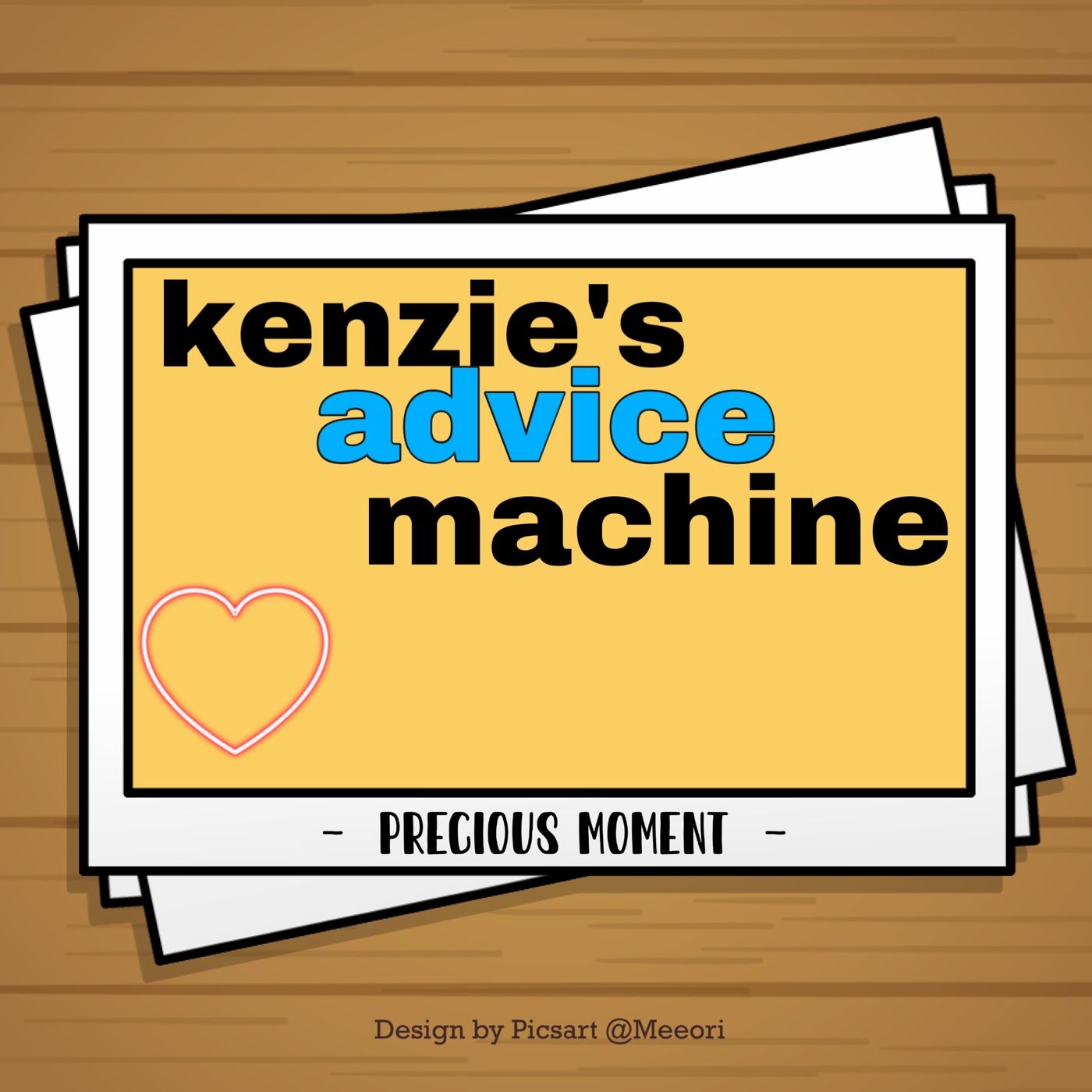kenzie’s advice machine