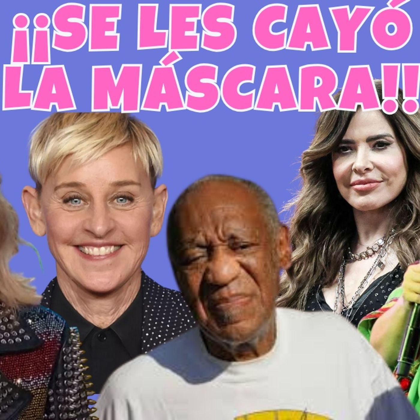 ¡la máscara de algunos famosos!
