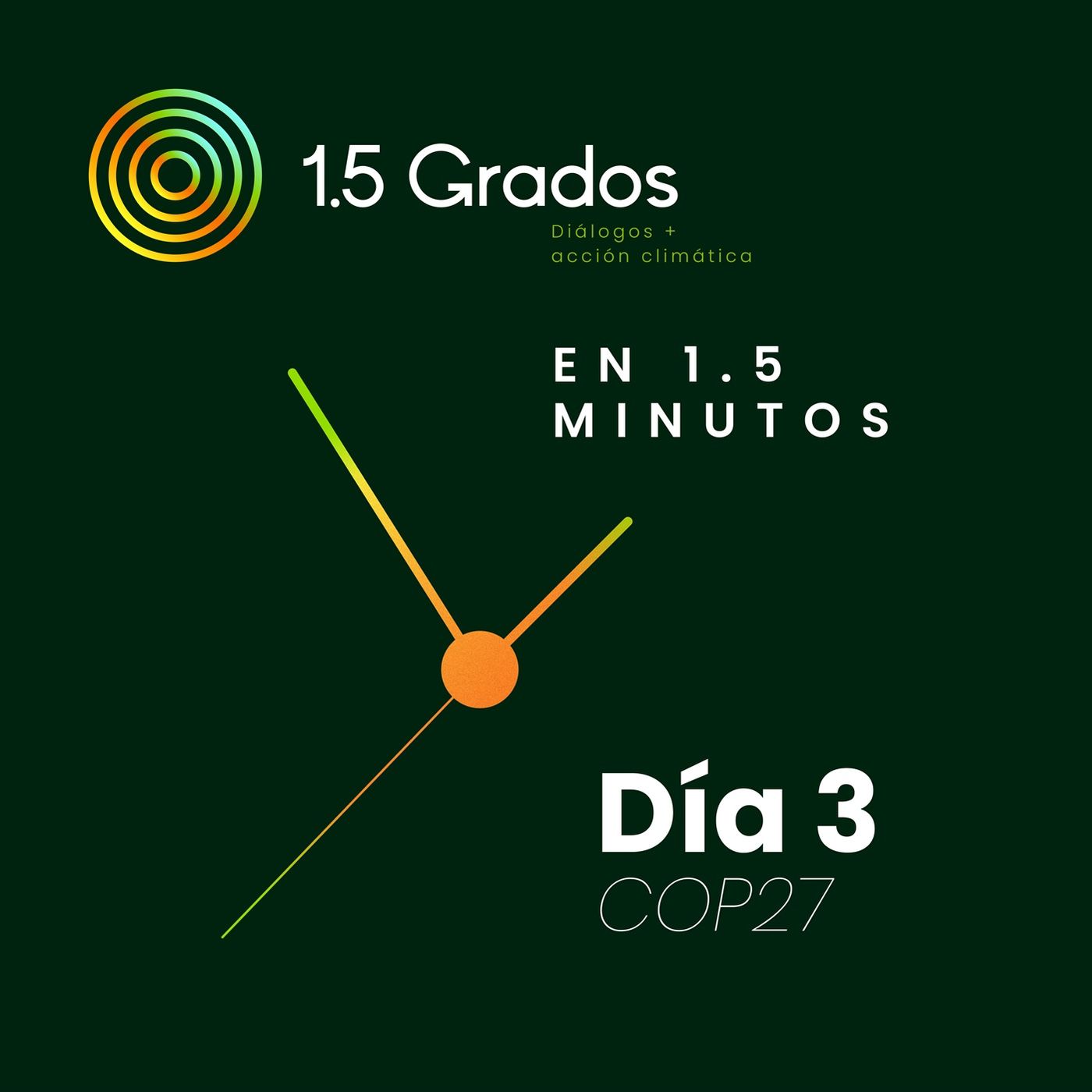 En 1.5 minutos Día 3 de la COP27 episode artwork
