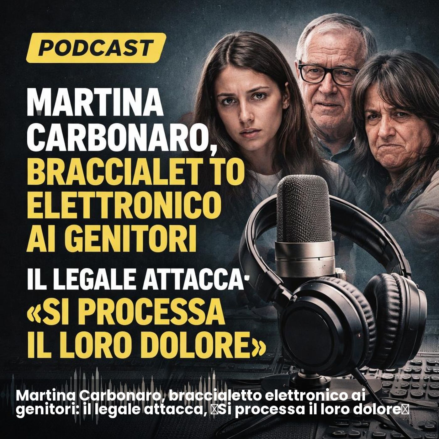 Martina Carbonaro, braccialetto elettronico ai genitori: il legale attacca, «Si processa il loro dolore» episode artwork