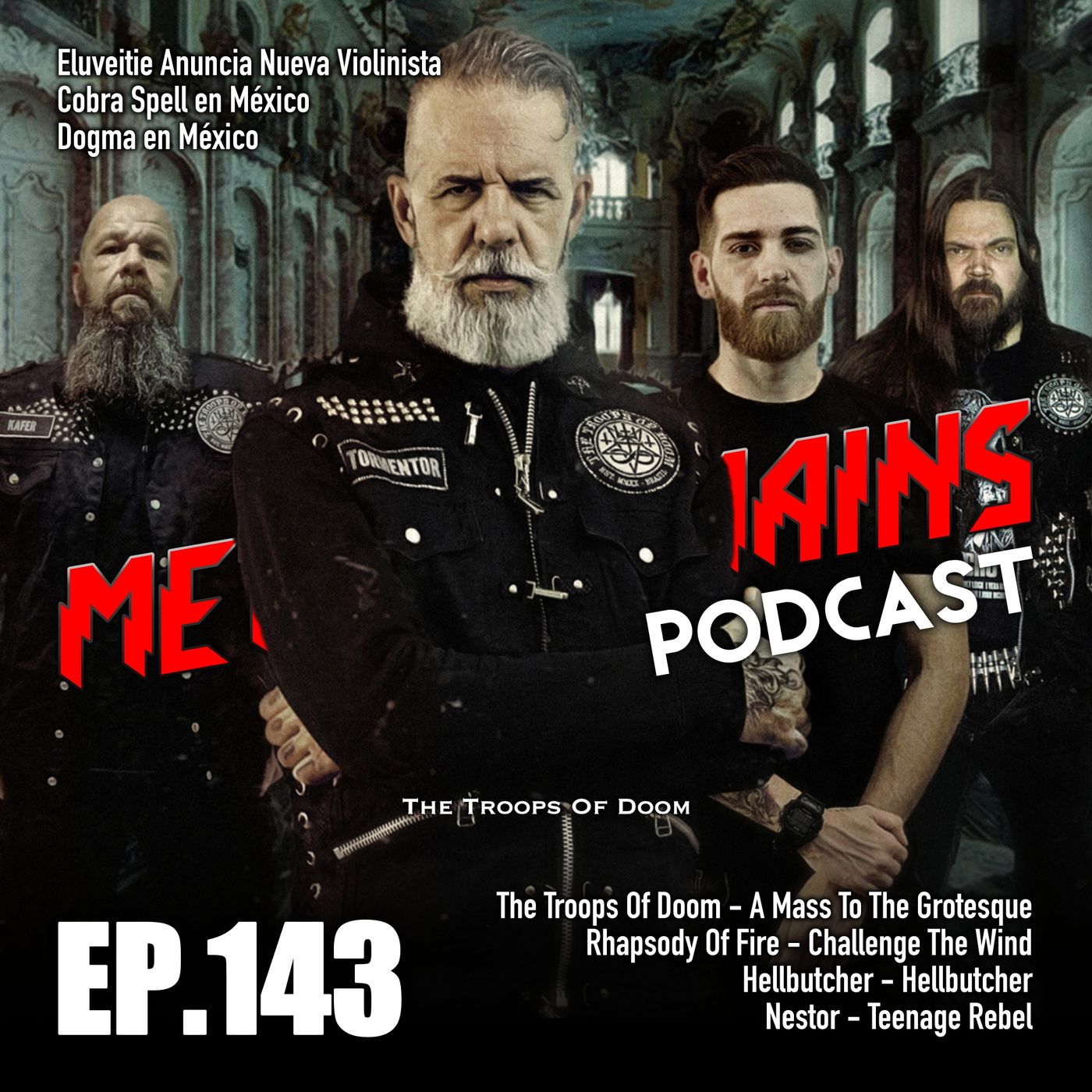 Eluveitie Anuncia Nueva Violinista; Reseñas de The Troops Of Doom, Rhapsody Of Fire [MRP143] episode artwork