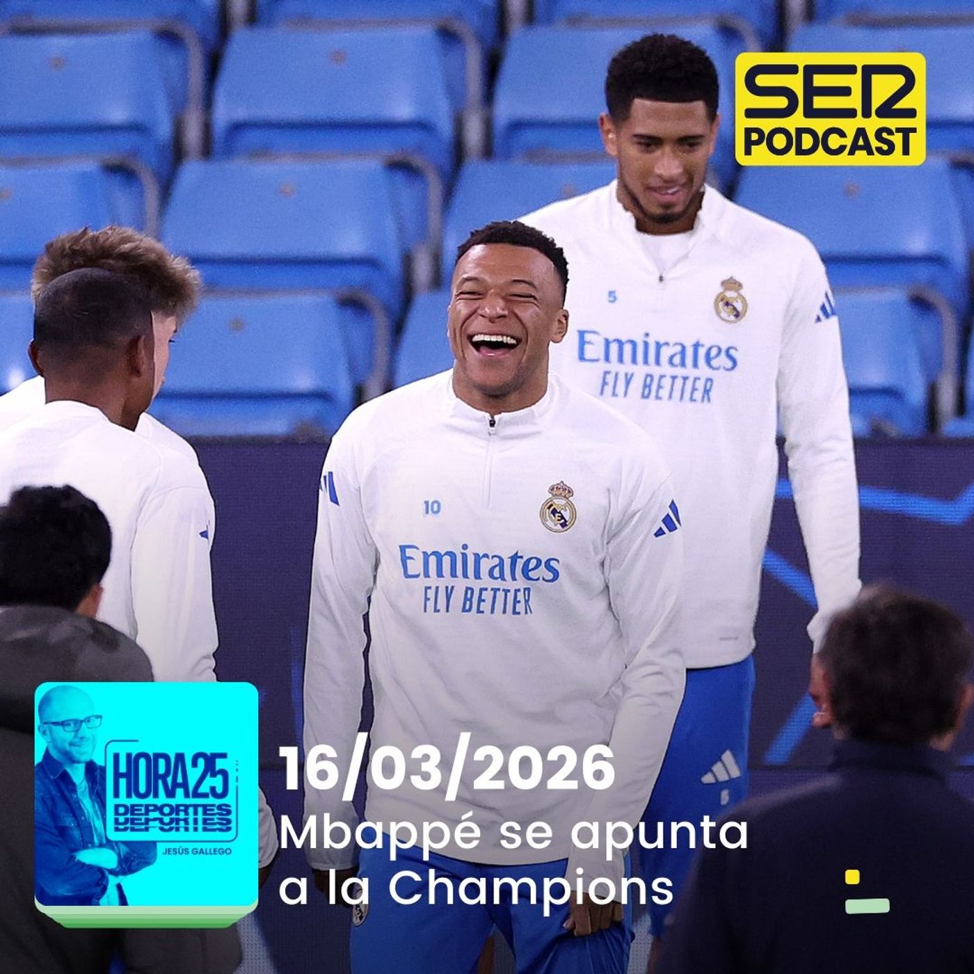 Hora 25 Deportes | Mbappé se apunta a la Champions episode artwork