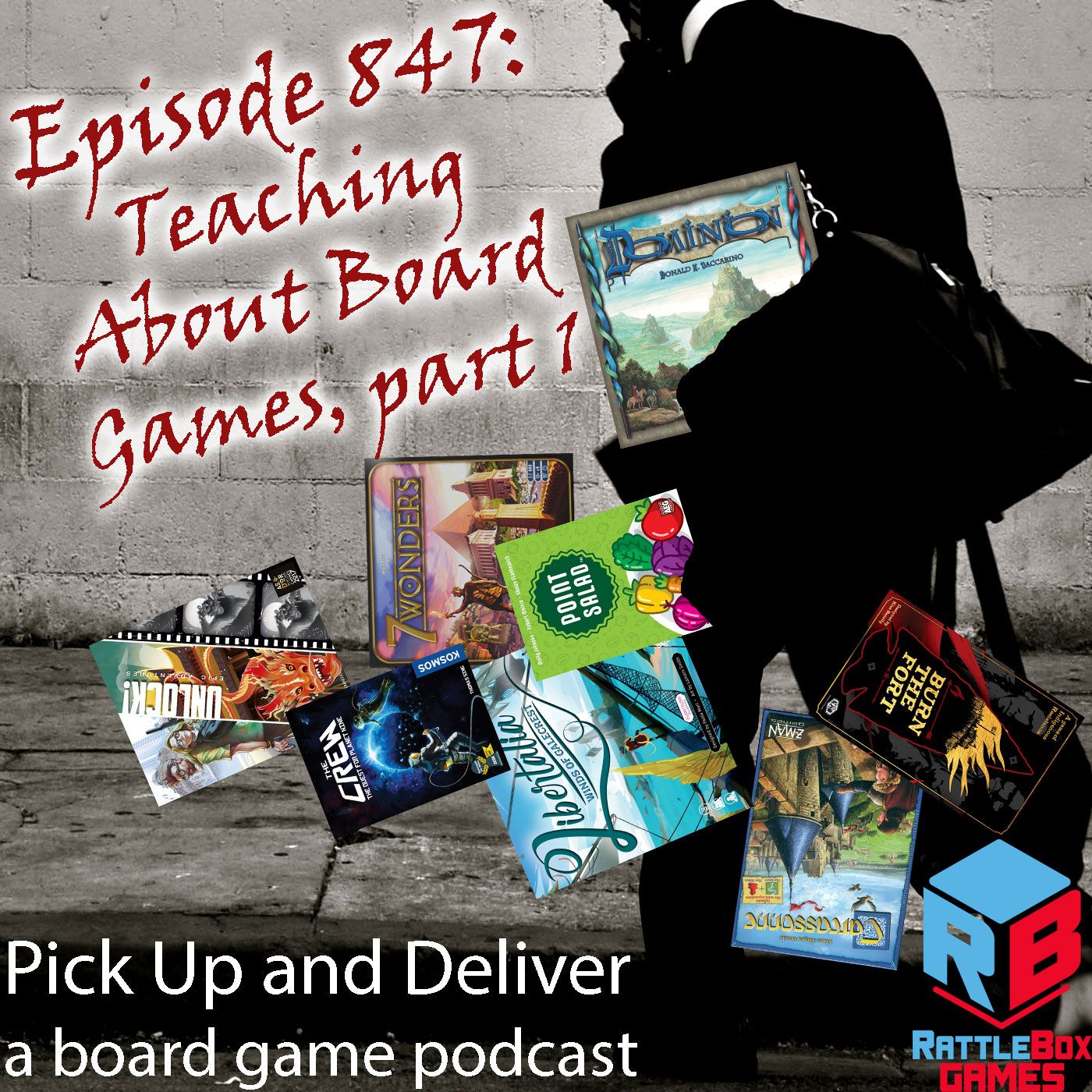 Teaching About Boardgames, part 1 episode artwork
