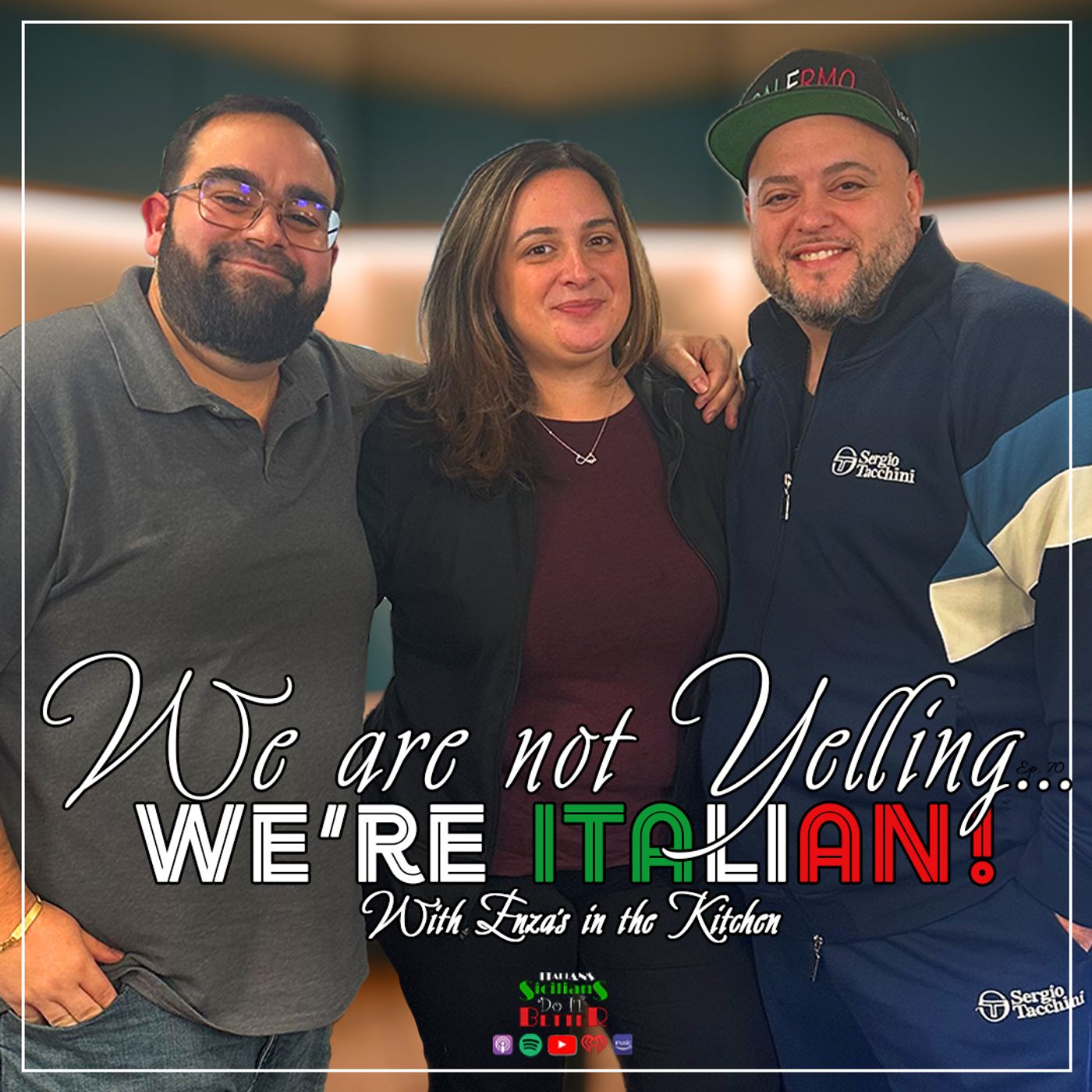 We are not Yelling - WE'RE ITALIAN! with Enza's in the kitchen