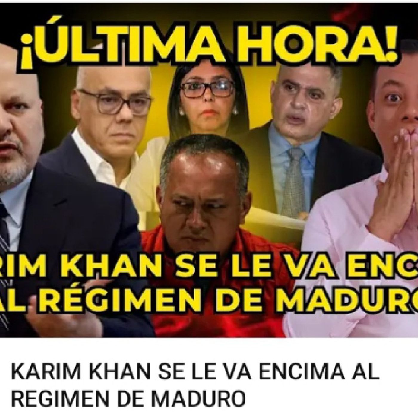 KARIM KHAN SE LE VA ENCIMA AL REGIMEN DE MADURO