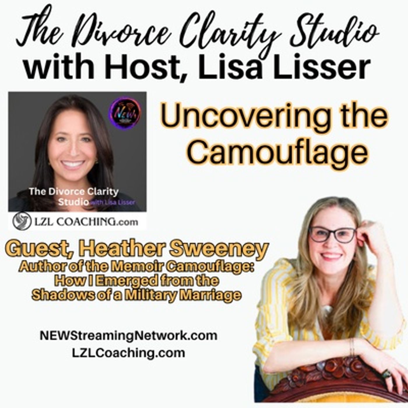 Uncovering the Camouflage Guest Heather Sweeney episode artwork
