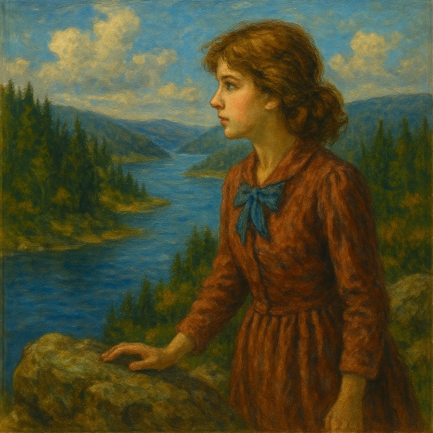 Billie Bradley at Twin Lakes