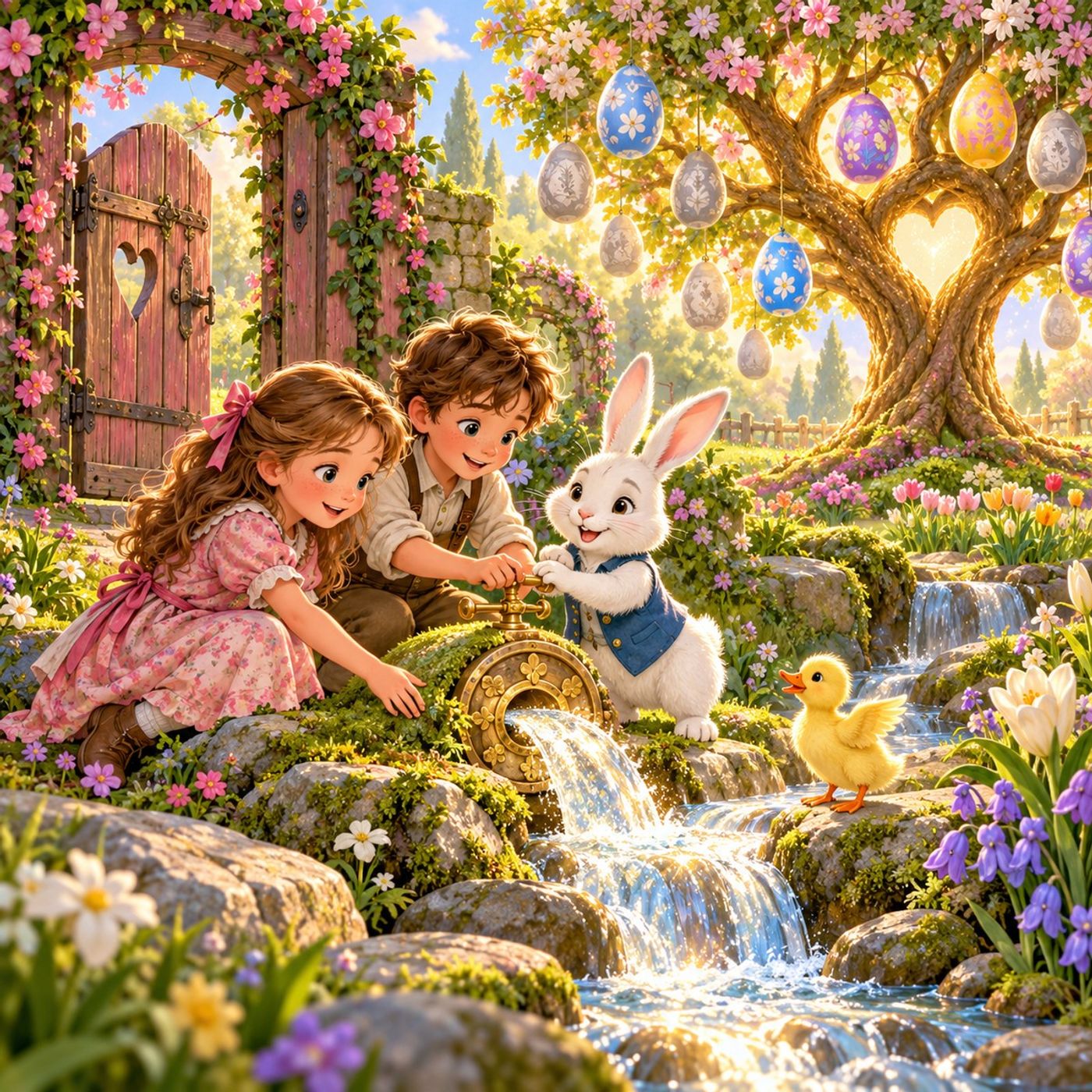 The Secret Garden of Easter Eggs