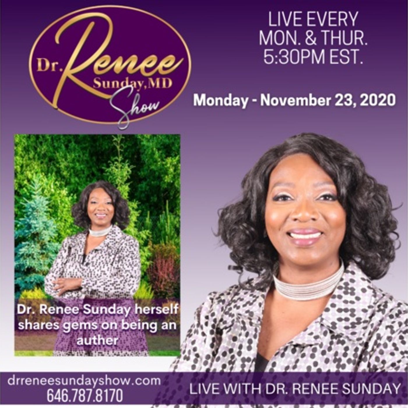 Dr. Renee Sunday\'s show