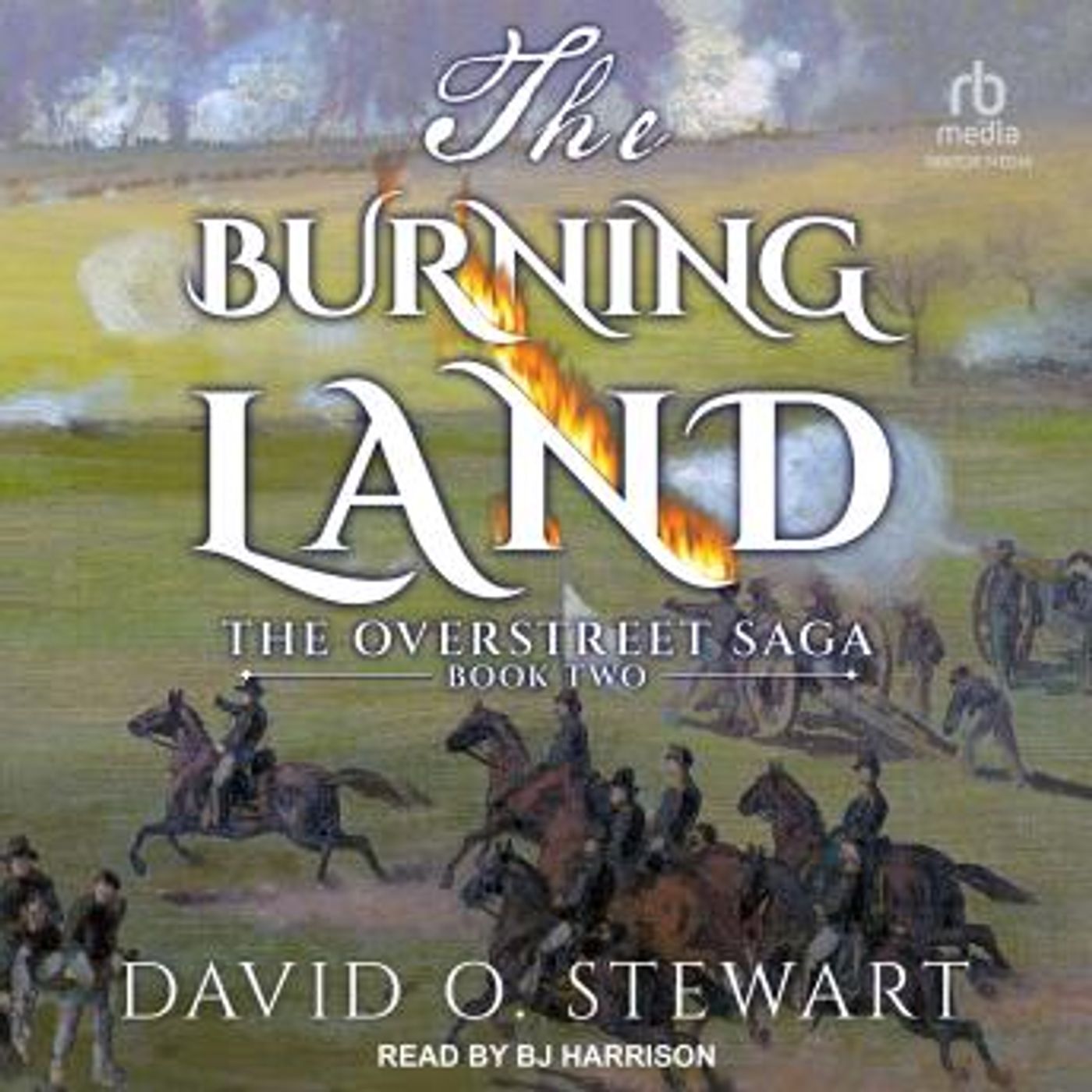 The Burning Land by David O. Stewart episode artwork