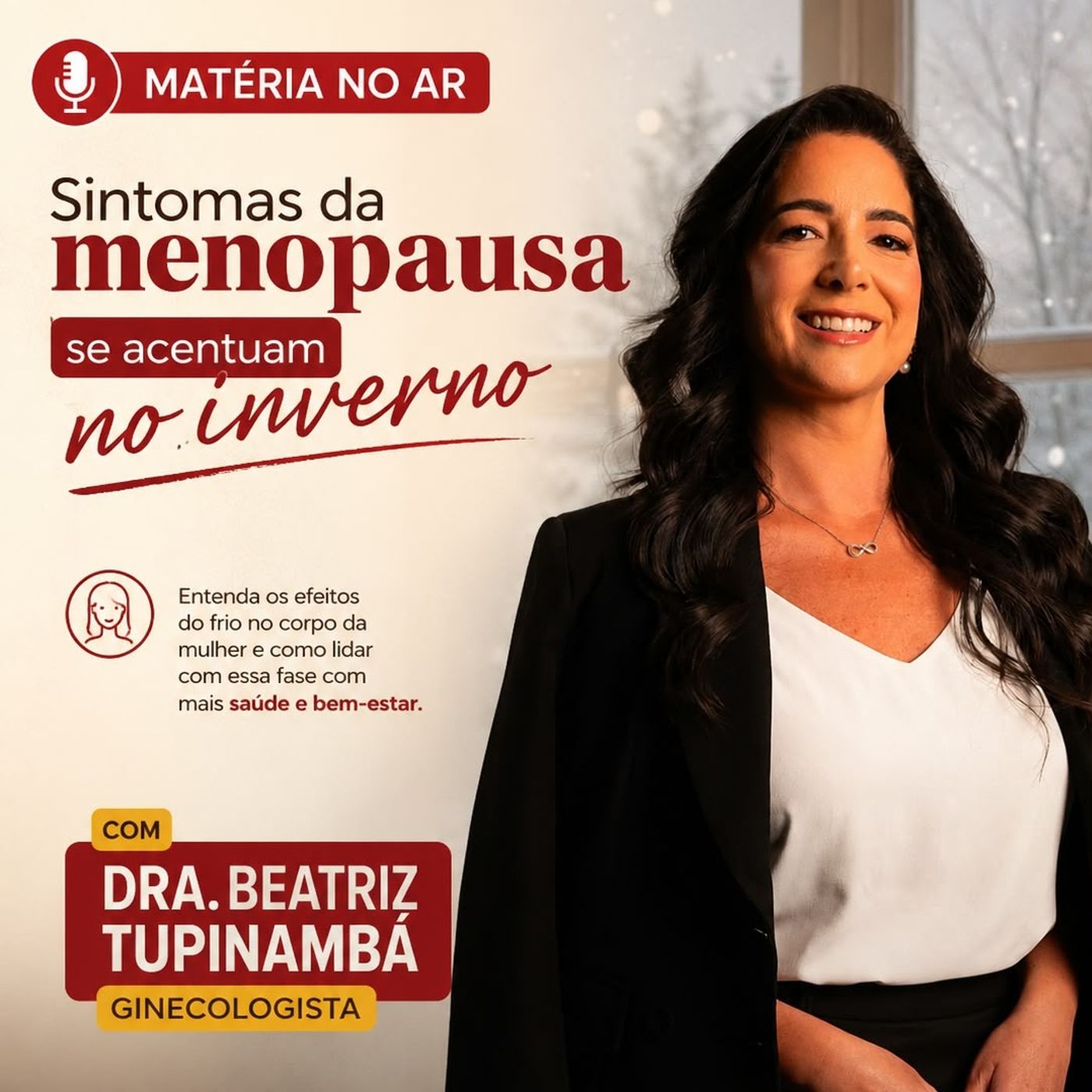 RÁDIO TUPI: SINTOMAS DA MENOPAUSA SE ACENTUAM NO INVERNO episode artwork