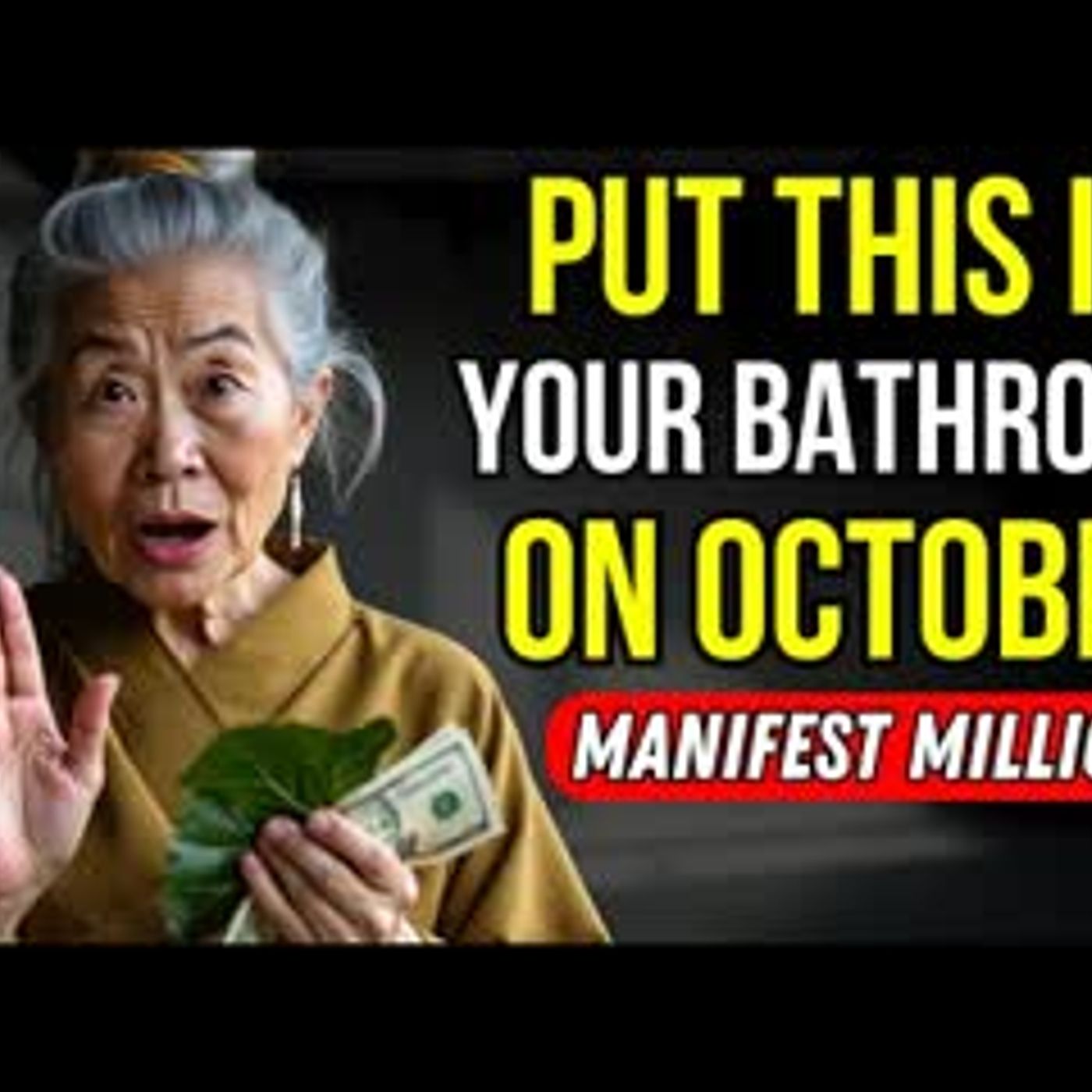 BE RICH! If you PUT this in your BATHROOM on october, Goodbye Poverty   Buddhist Teachings