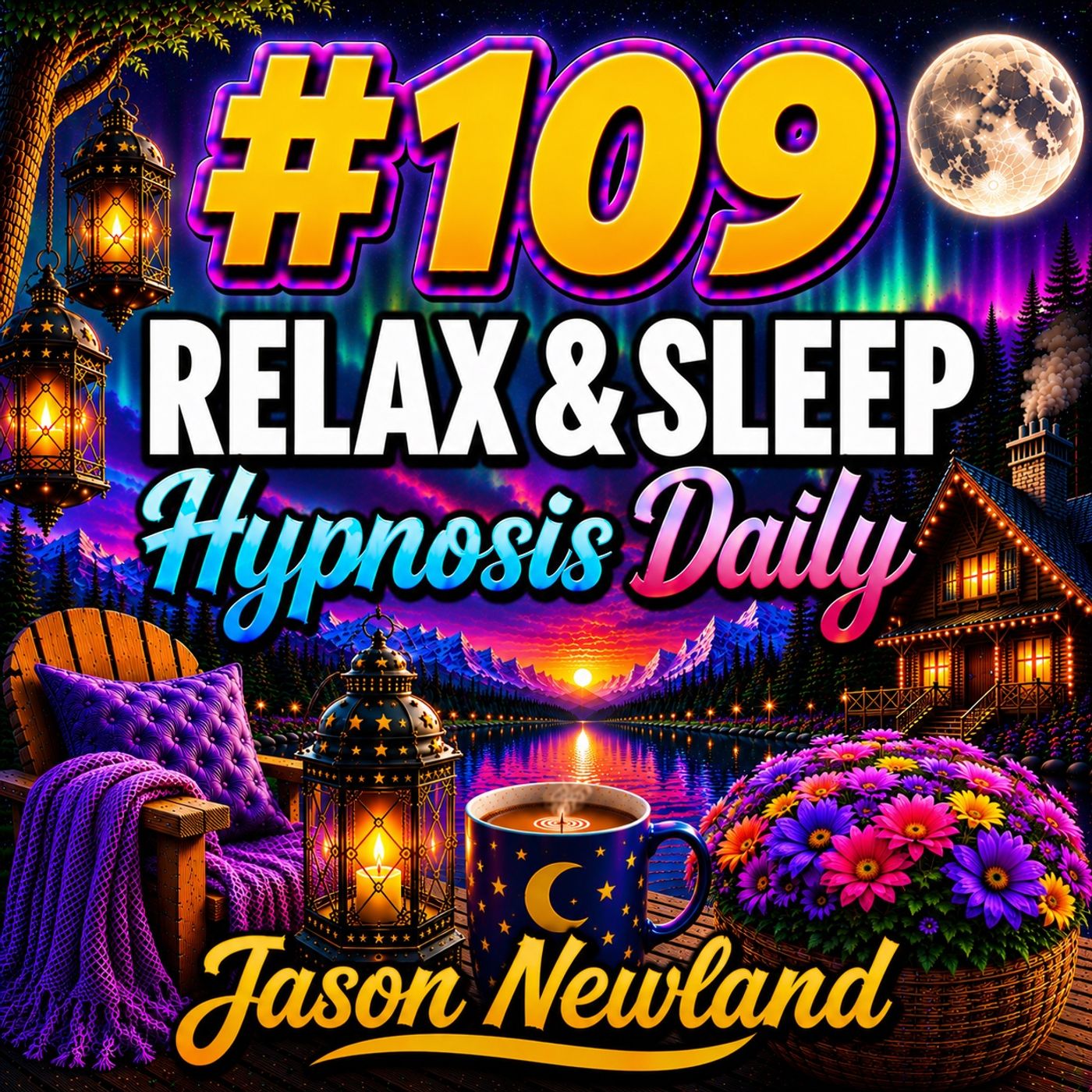 #109 Relax & Sleep Hypnosis Daily - DEALING WITH UNWANTED THOUGHTS (Jason Newland) episode artwork