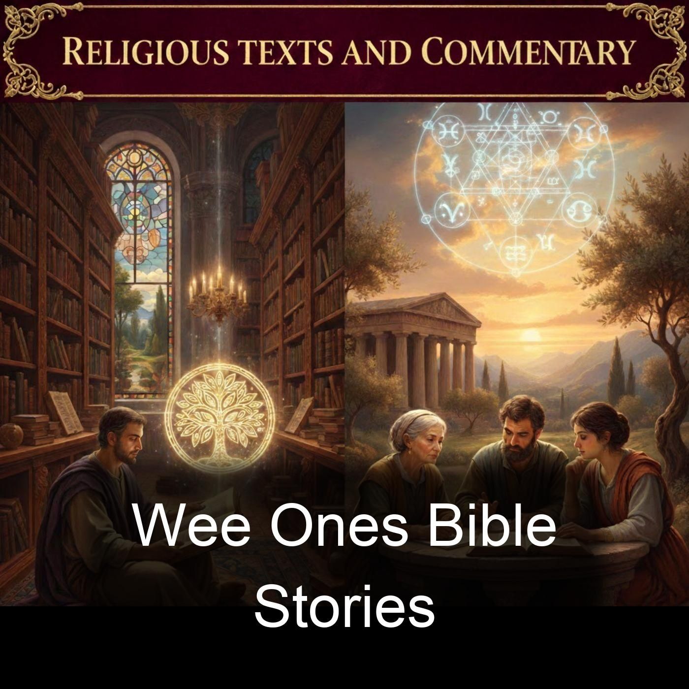 Wee Ones Bible Stories cover art