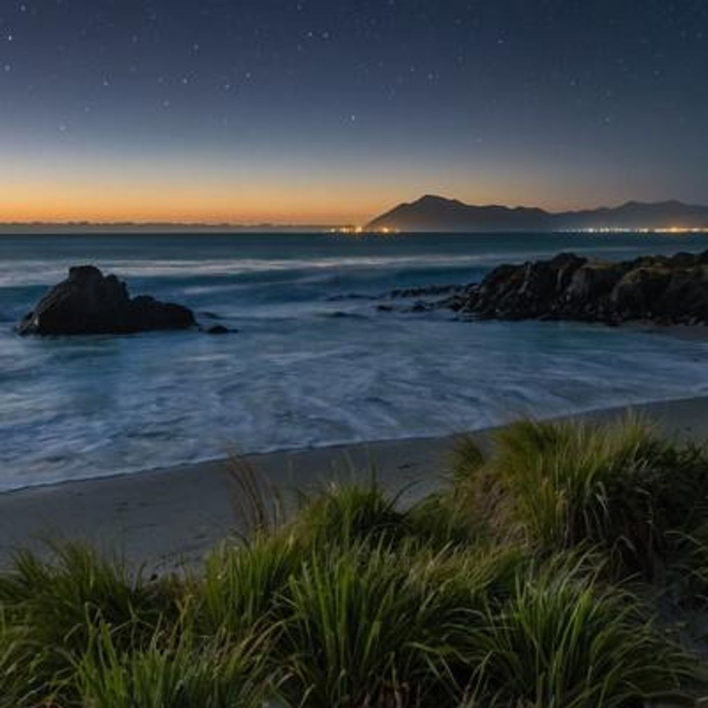New Zealand Night Beach - 10 Hours Sleep Sound