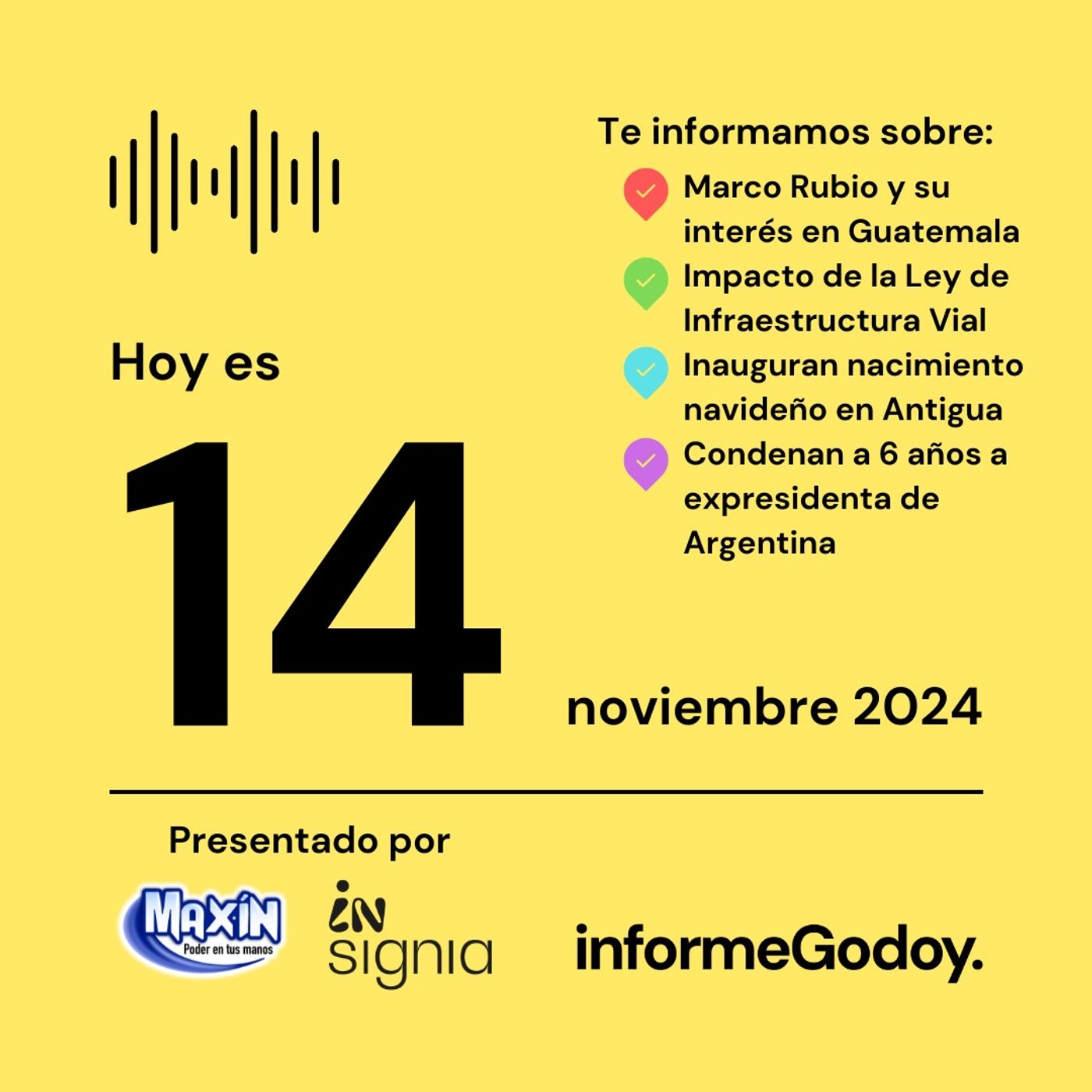 14 de noviembre 2024 episode artwork