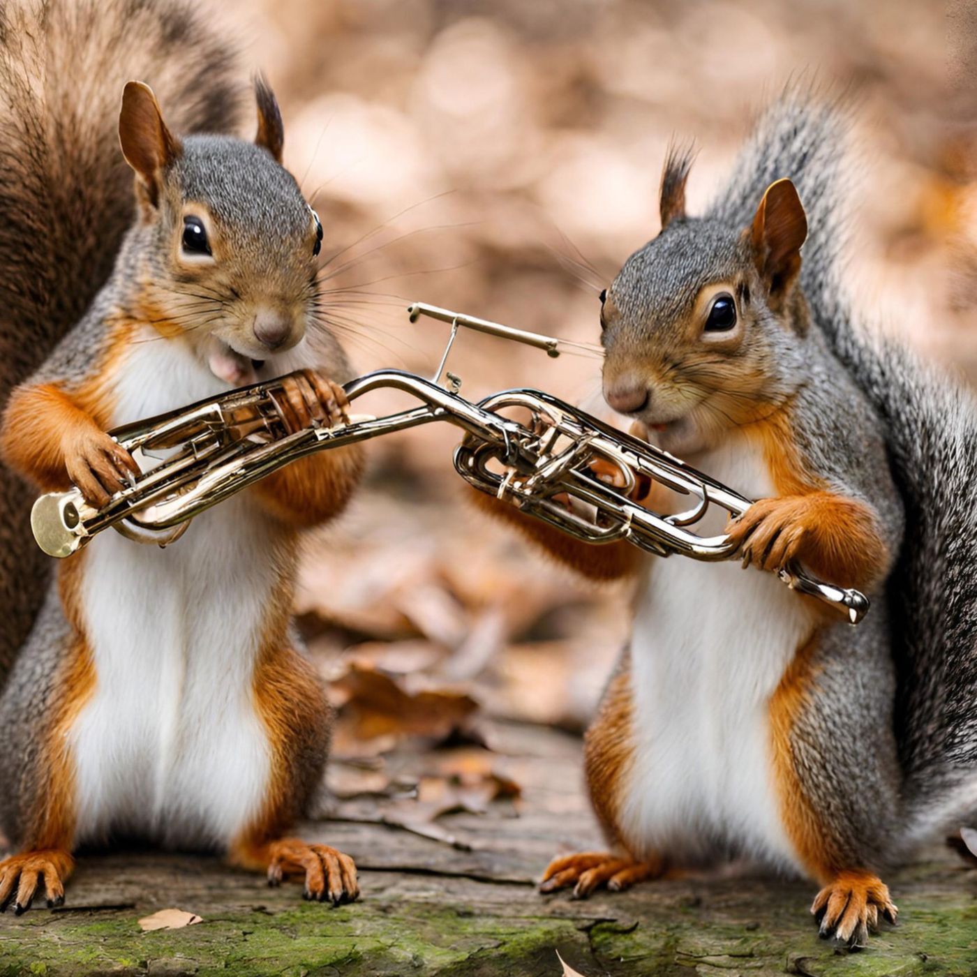 5 cuentos de las ardillas en la banda real