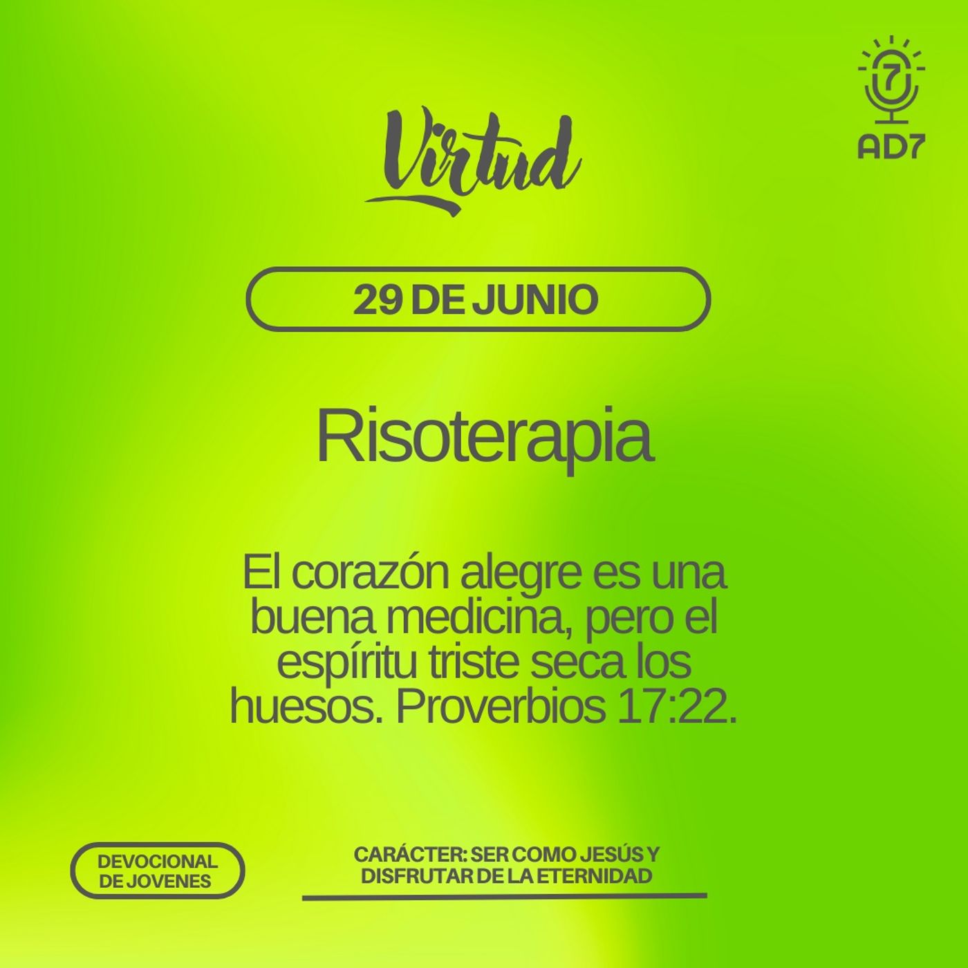 AD7 Devocional - Diferente / Inverso