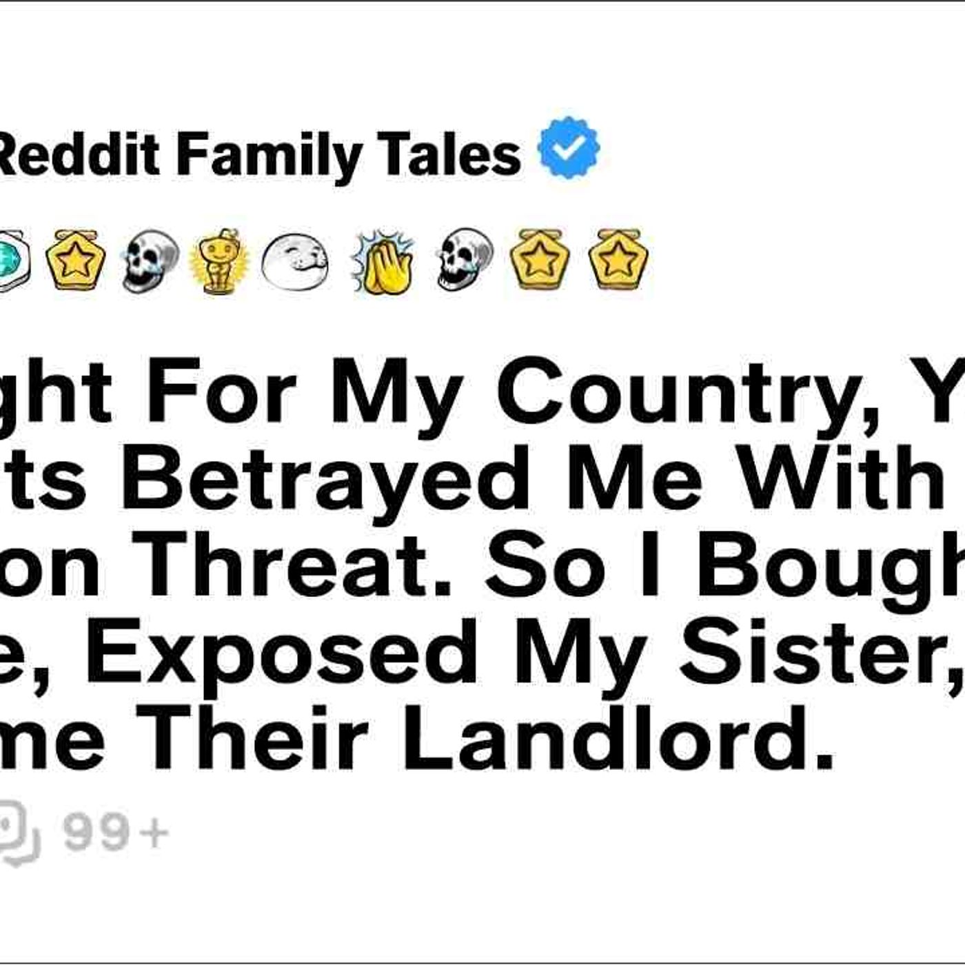 I Fought For My Country_ Yet My Parents Betrayed Me With An Eviction Threat... - Reddit Family Tales episode artwork