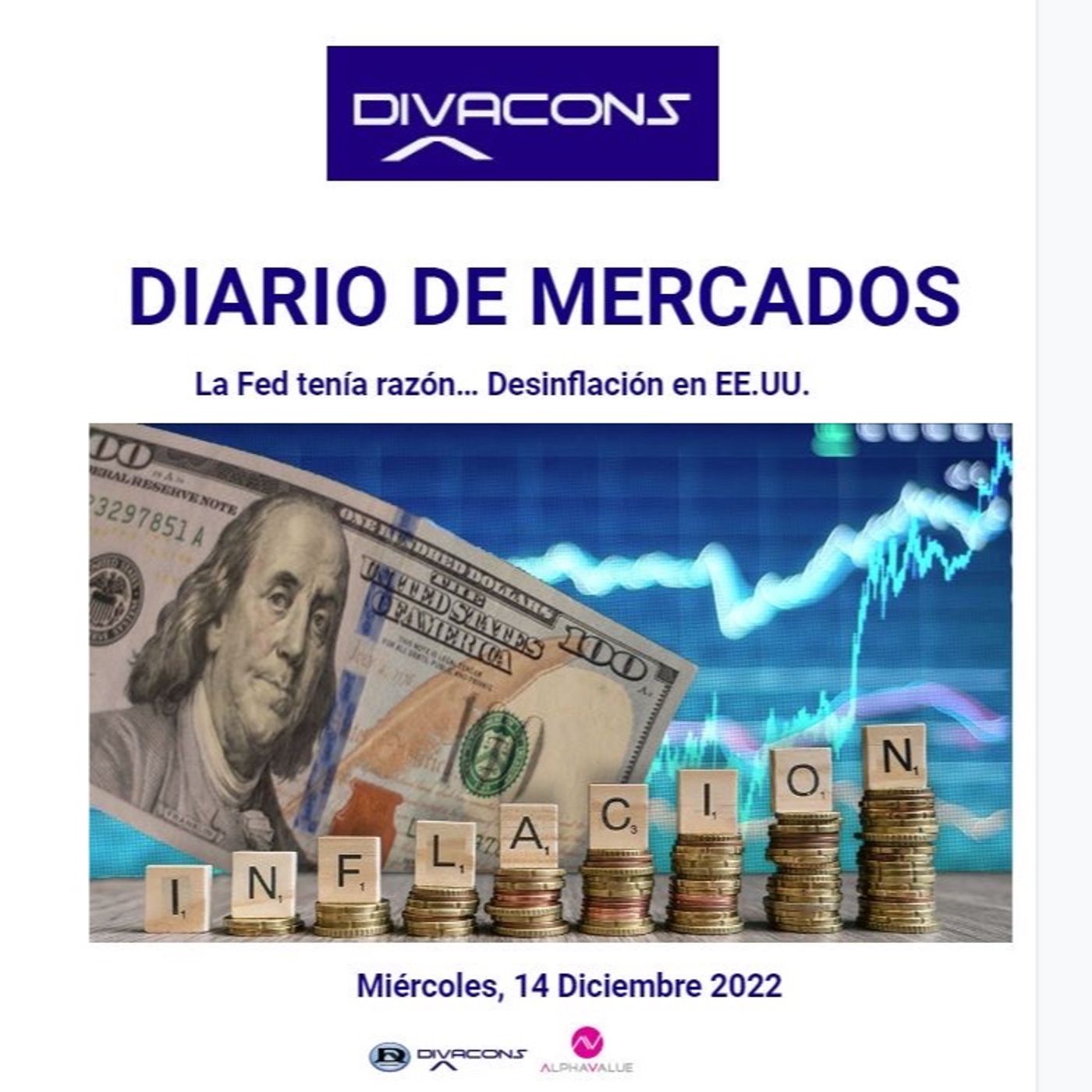 PODCAST DIARIO DE MERCADOS Miércoles 14 Dic episode artwork