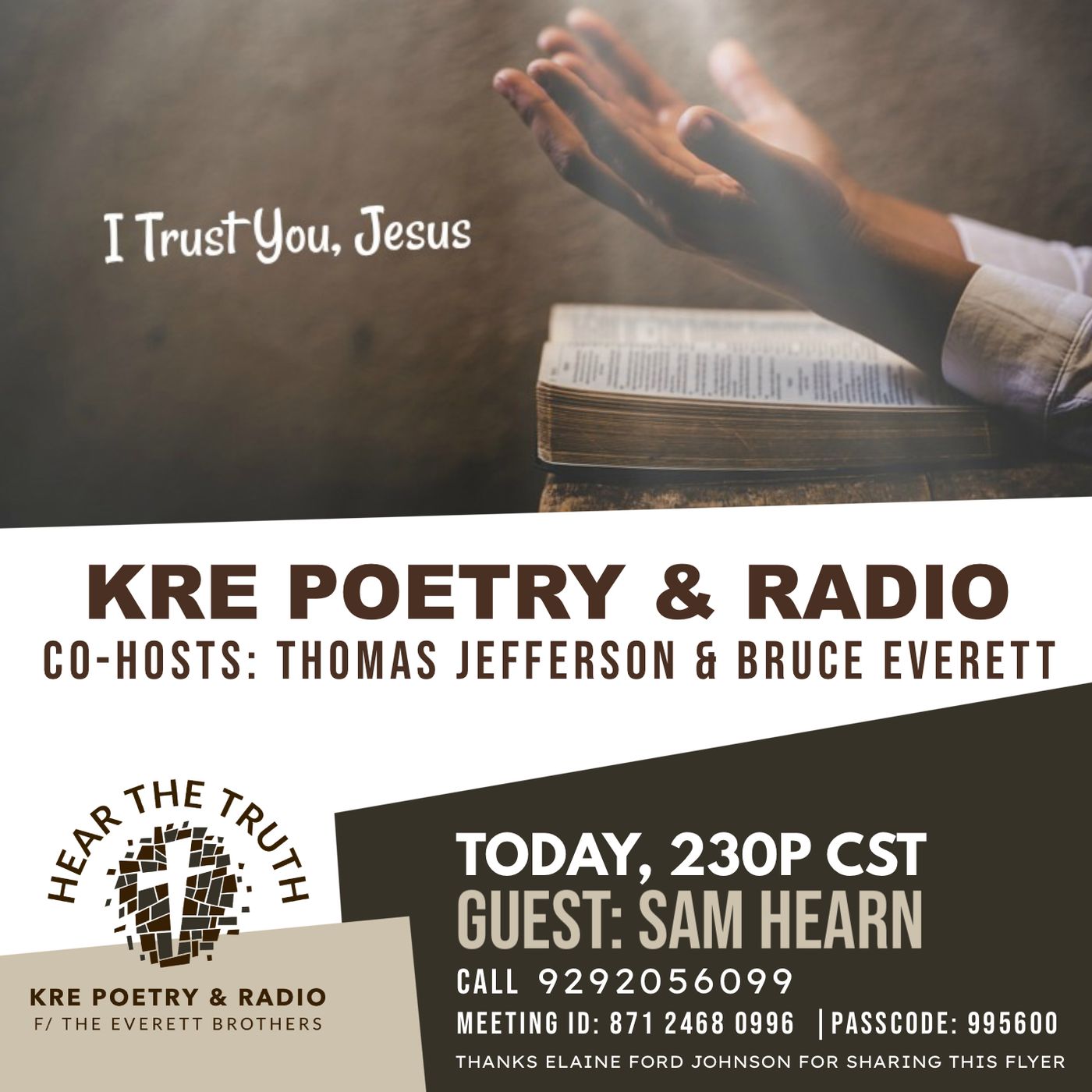 KRE POETRY AND RADIO - EP 150 - GUEST: SAM HEARN episode artwork