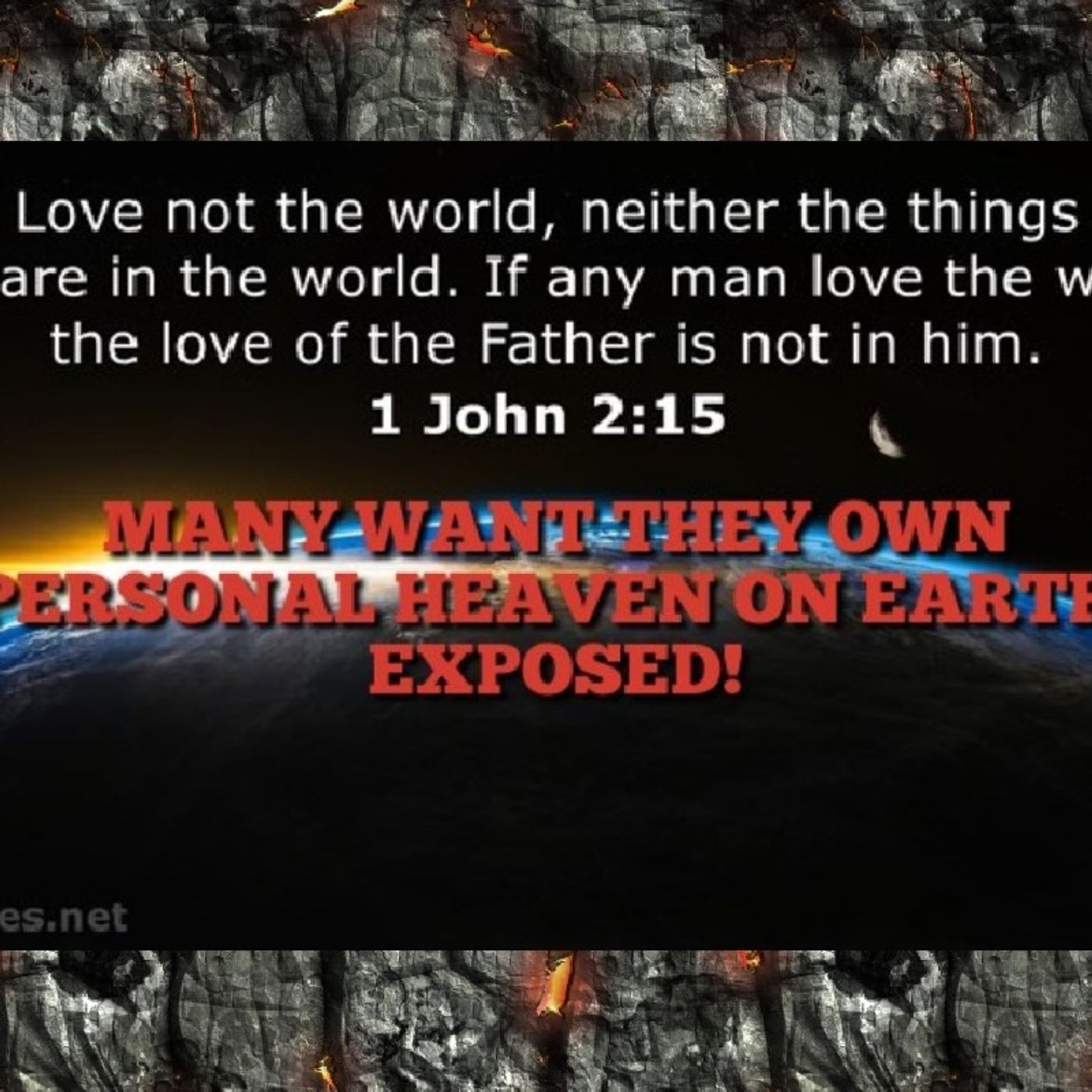 MANY WANT THEY OWN PERSONAL HEAVEN ON EARTH!EXPOSED(MANY R WAITING IN THEY PERSONAL HEAVEN FOR YAHWEH TO BLESS THEM?HE DONT WORK LIKE THAT!) episode artwork