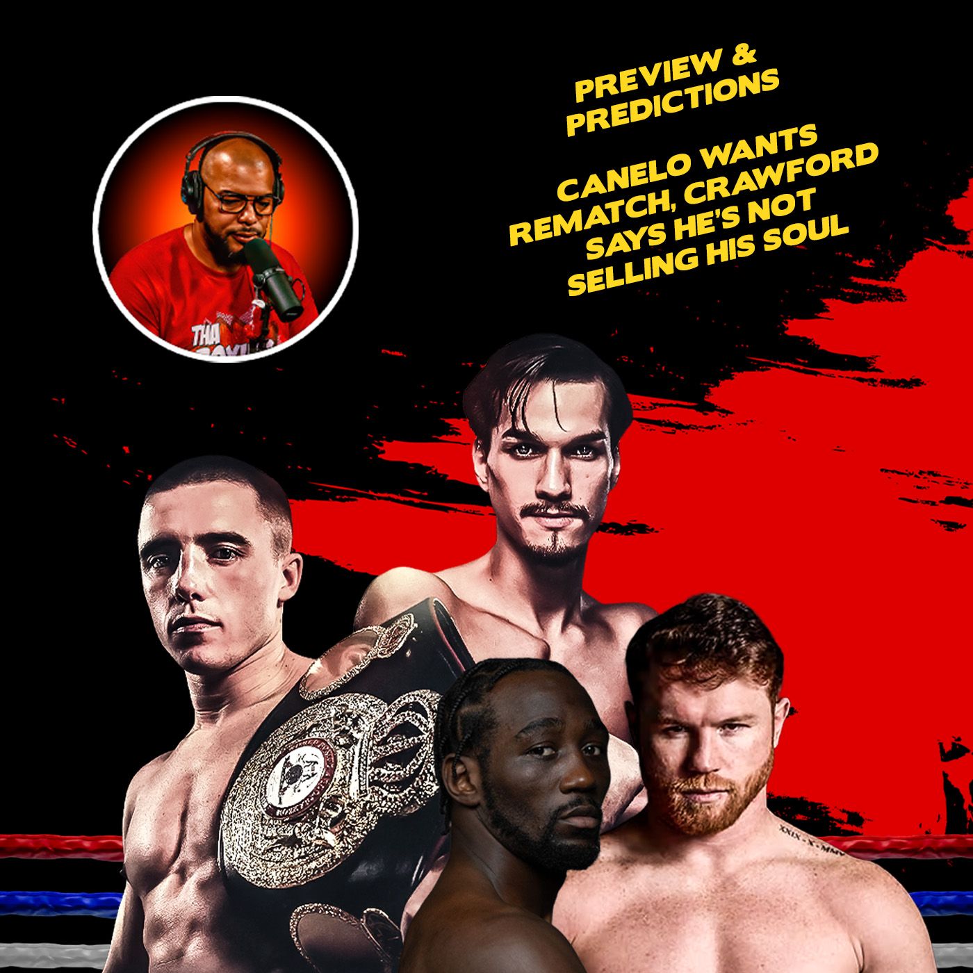 ☎️Canelo Begs for Crawford Rematch But Bud Says NO Even for $100M + Ball vs Figueroa Preview❗️